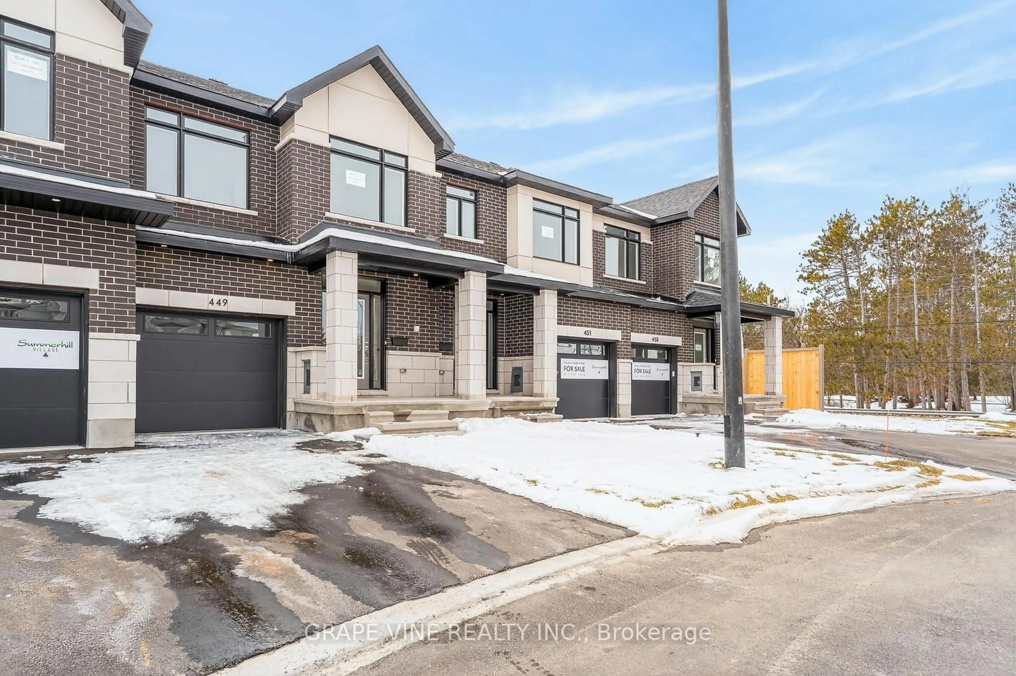 Home with brick exterior material, street for 449 Haresfield Crt, Ottawa Ontario K2M 0B6