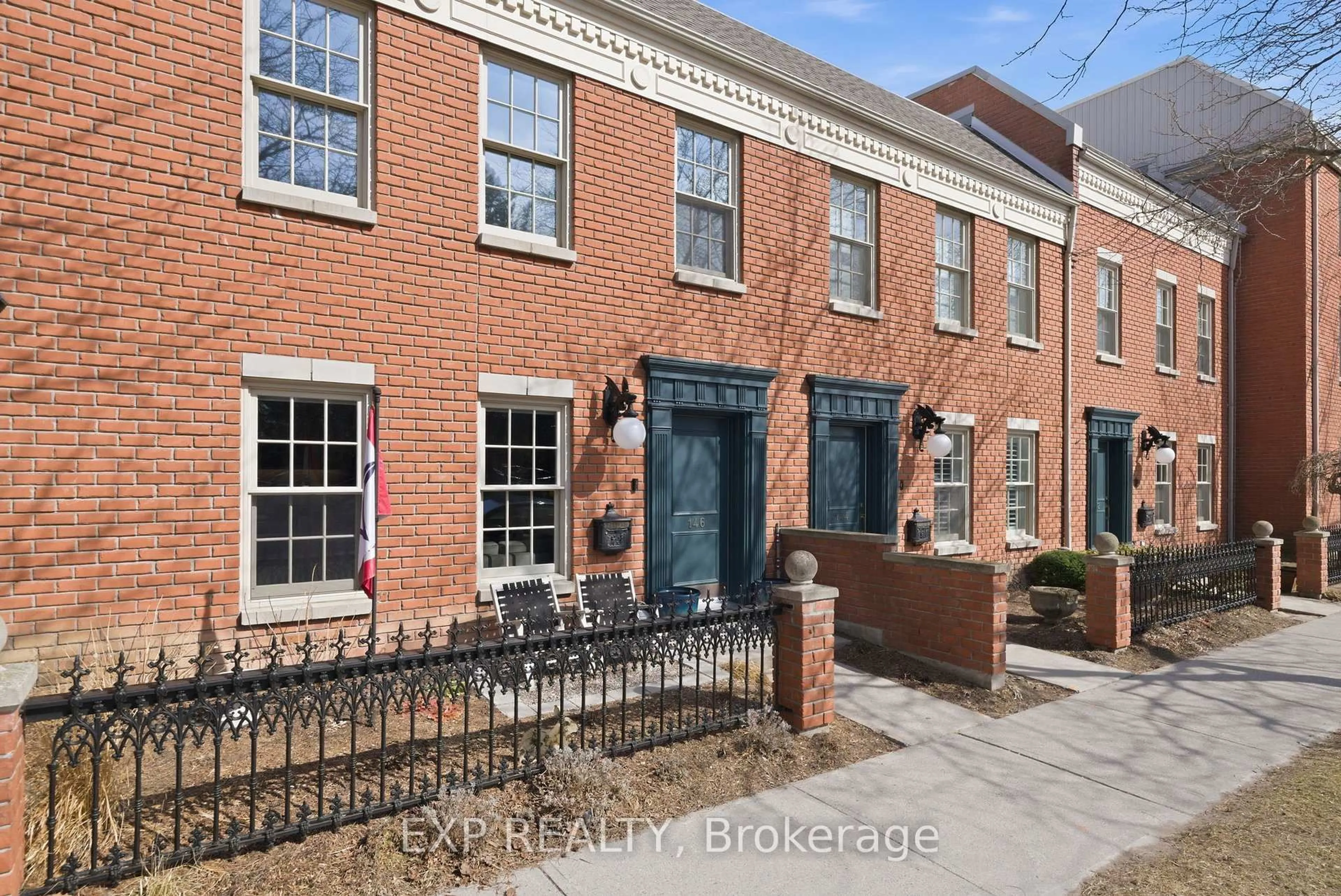 Home with brick exterior material, street for 146 Hibernia St #102, Cobourg Ontario K9A 3J8