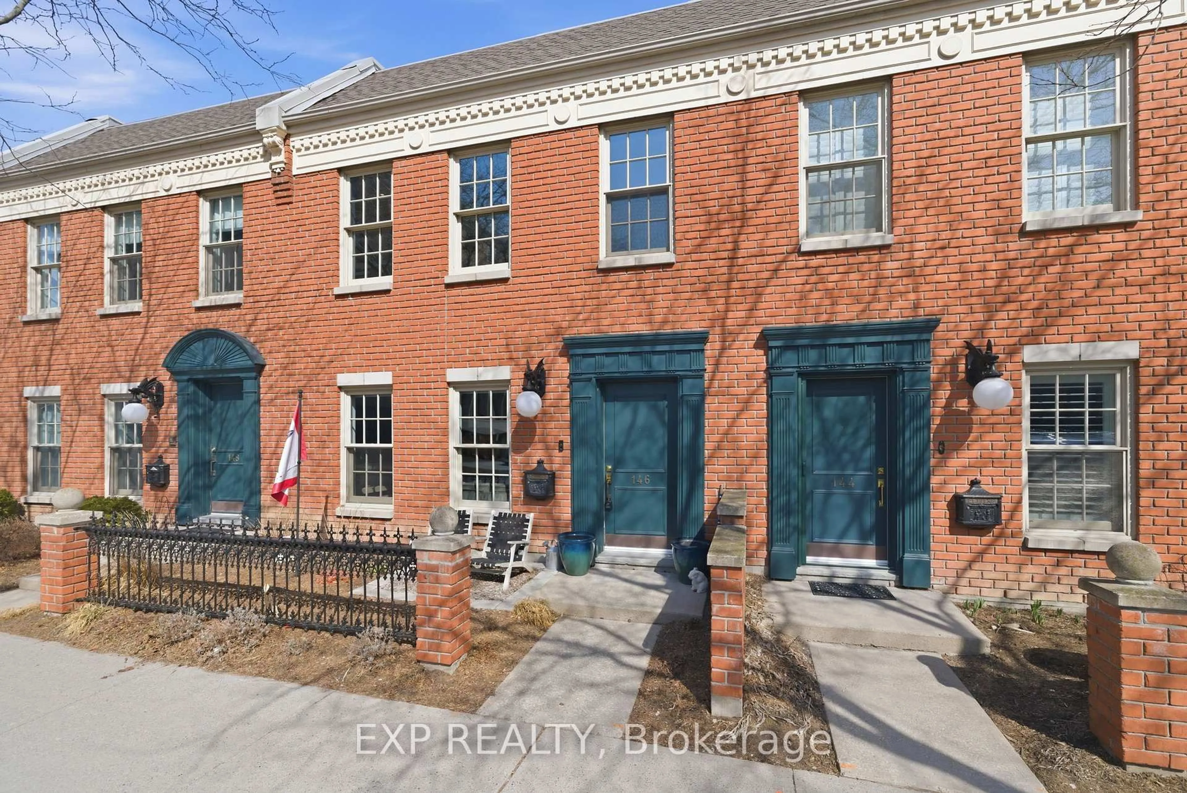 Home with brick exterior material, street for 146 Hibernia St #102, Cobourg Ontario K9A 3J8