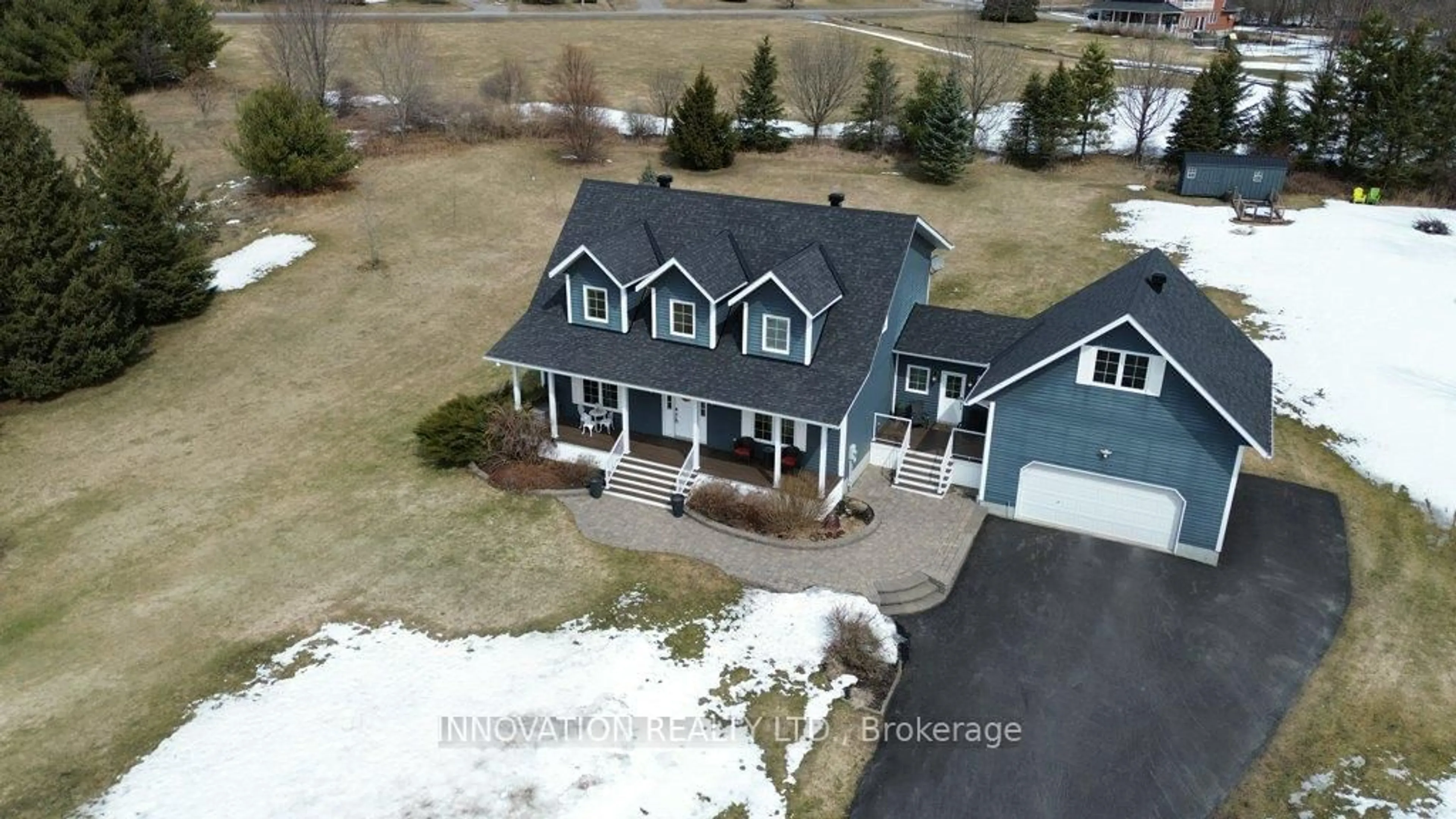 A pic from outside/outdoor area/front of a property/back of a property/a pic from drone, unknown for 117 Lady Lochead Lane, Carp Ontario K0A 1L0
