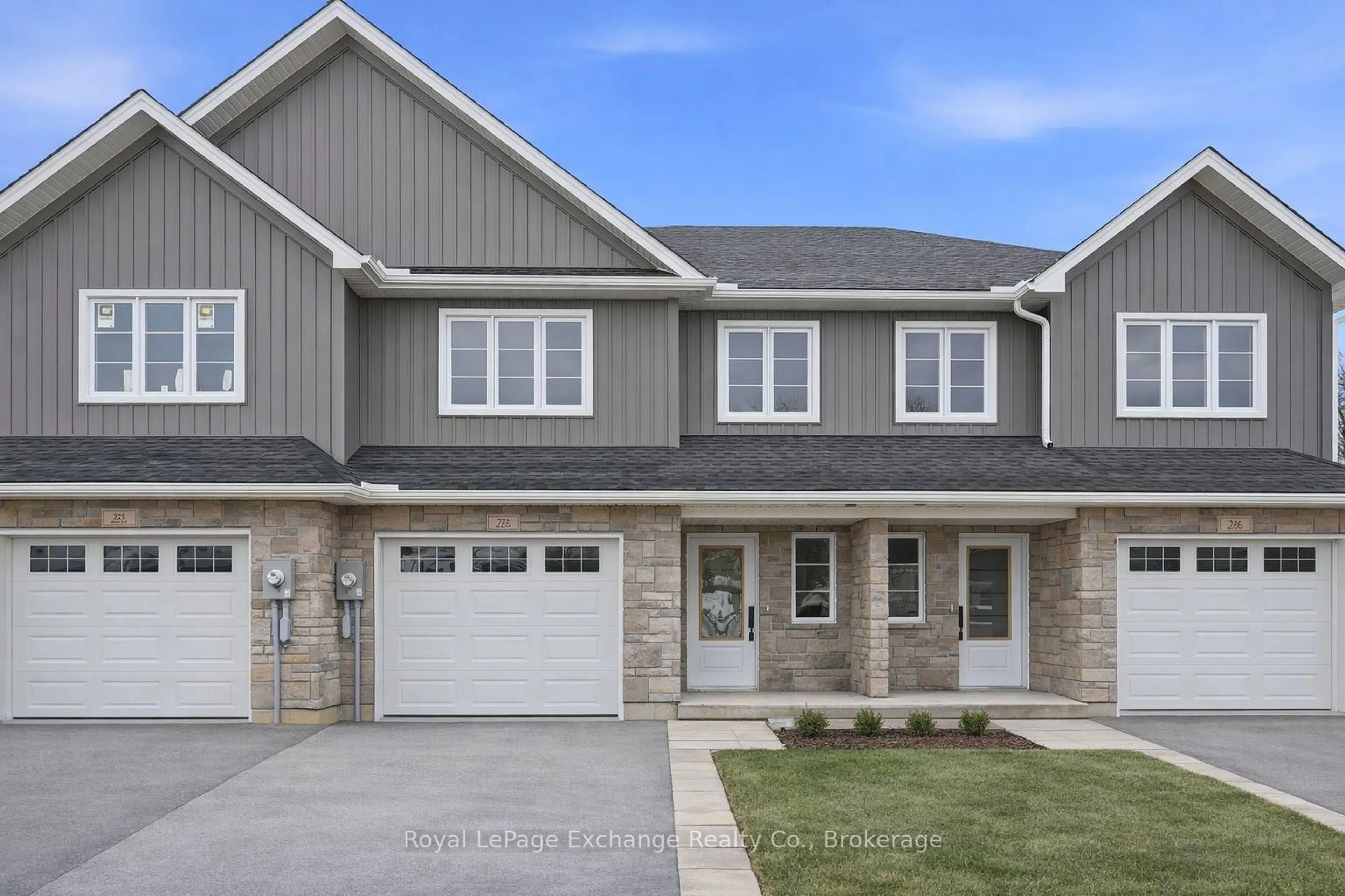 Home with vinyl exterior material, street for 227 Bruce St #Unit 3, West Grey Ontario N0G 1R0