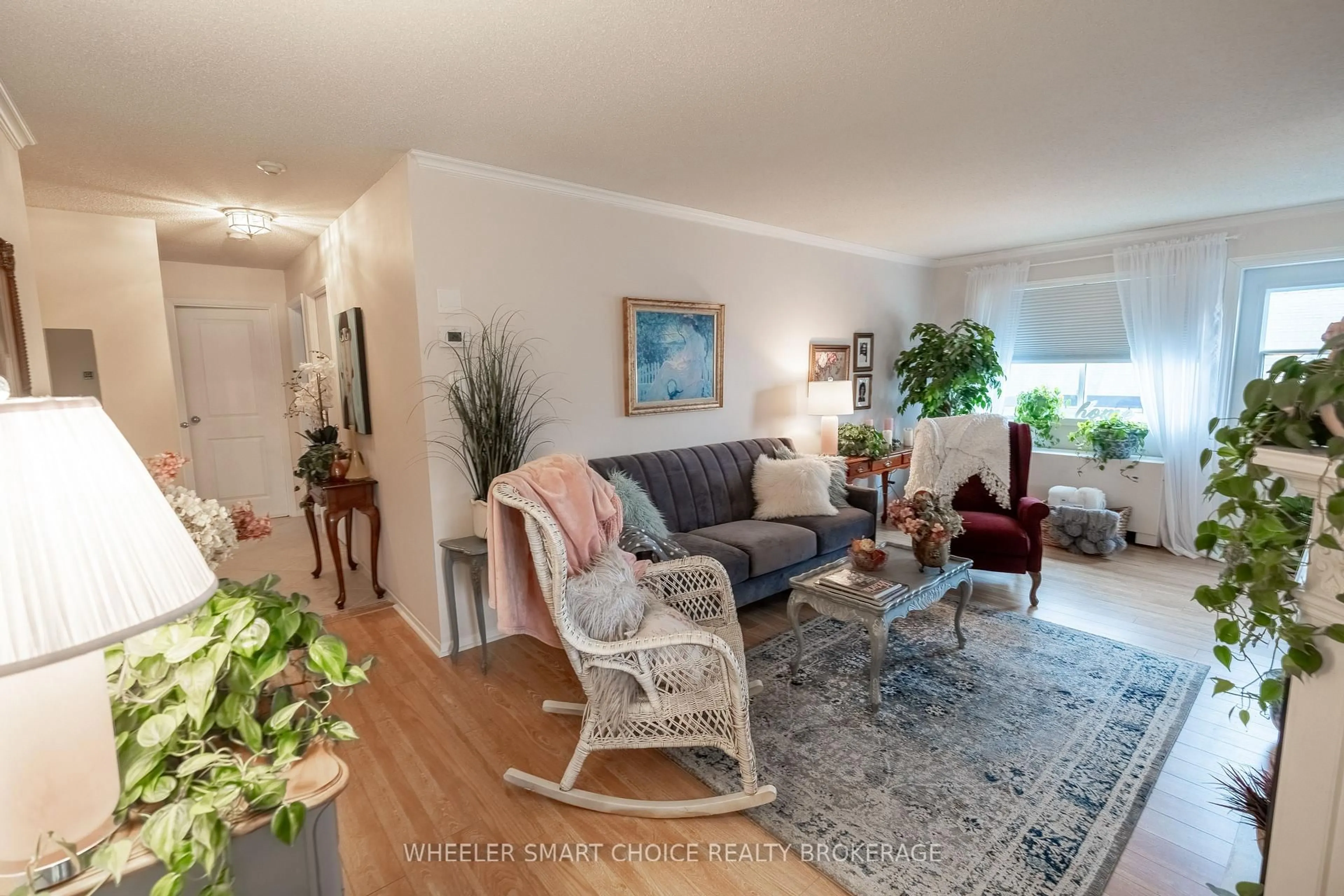 Living room with furniture, unknown for 118 Fourth St #405, Cornwall Ontario K6H 2H9