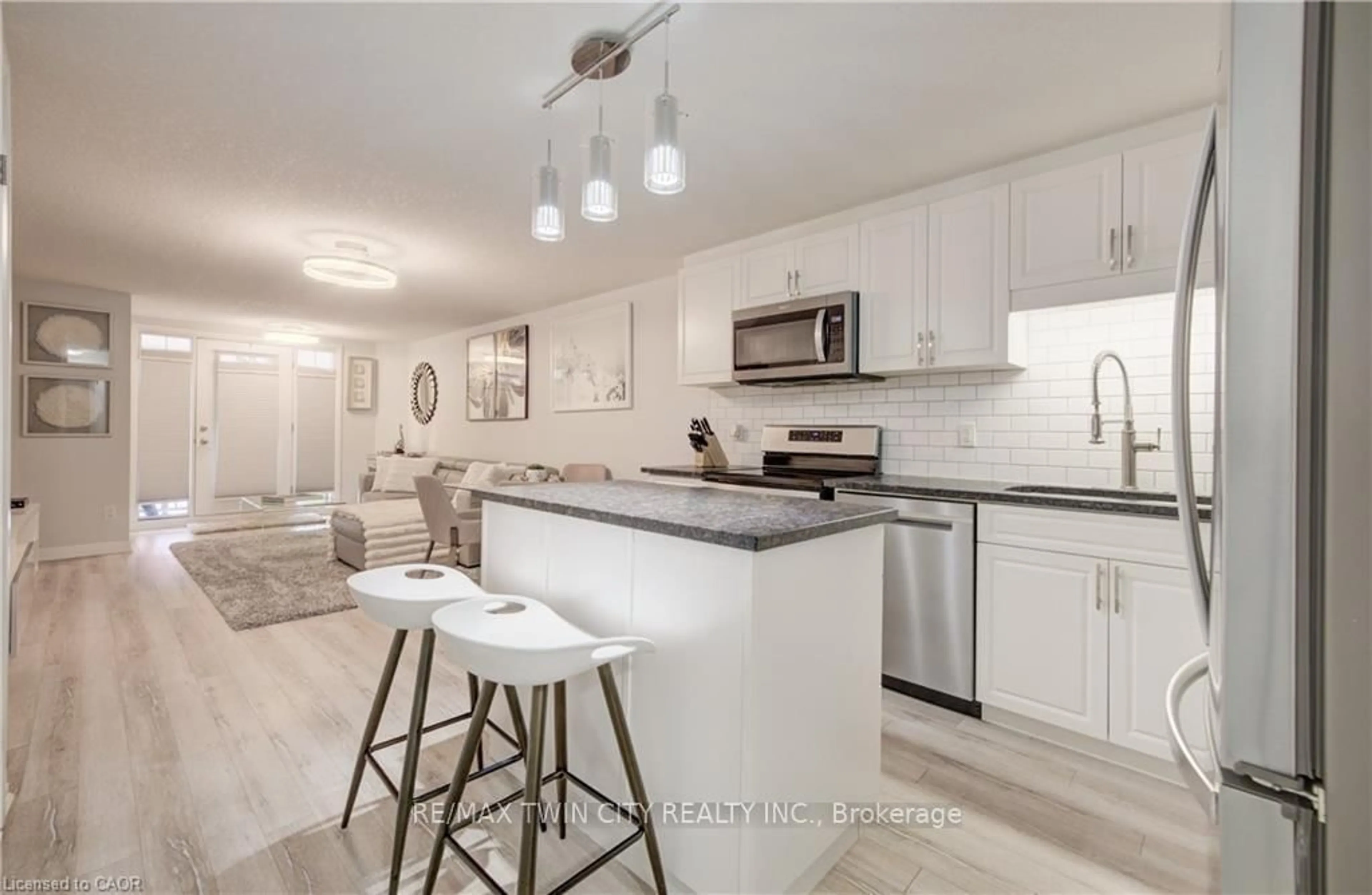 Open concept kitchen, unknown for 1989 OTTAWA St #27A, Kitchener Ontario N2E 0G7