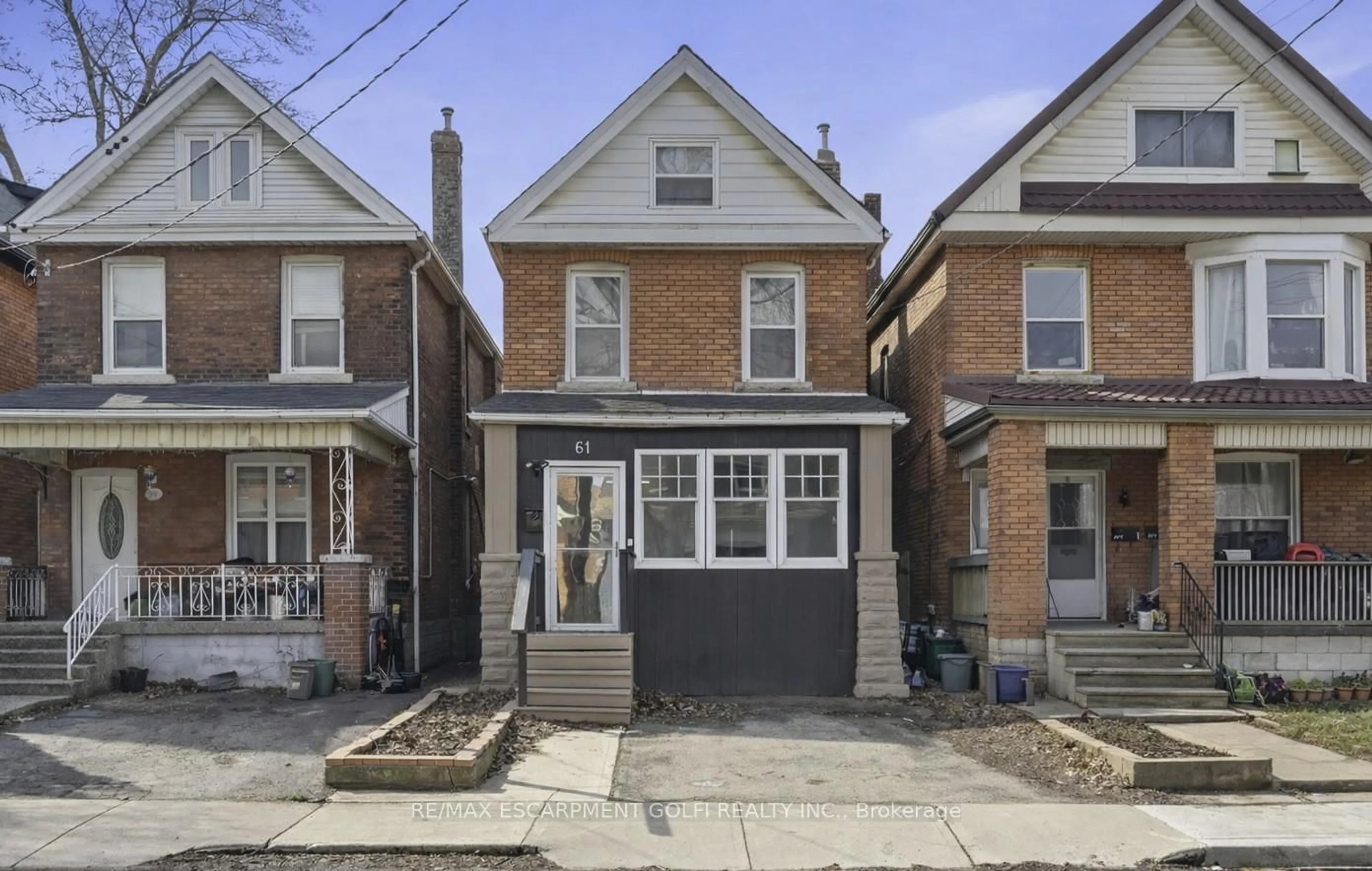 Home with brick exterior material, street for 61 Stirton St, Hamilton Ontario L8L 6E7