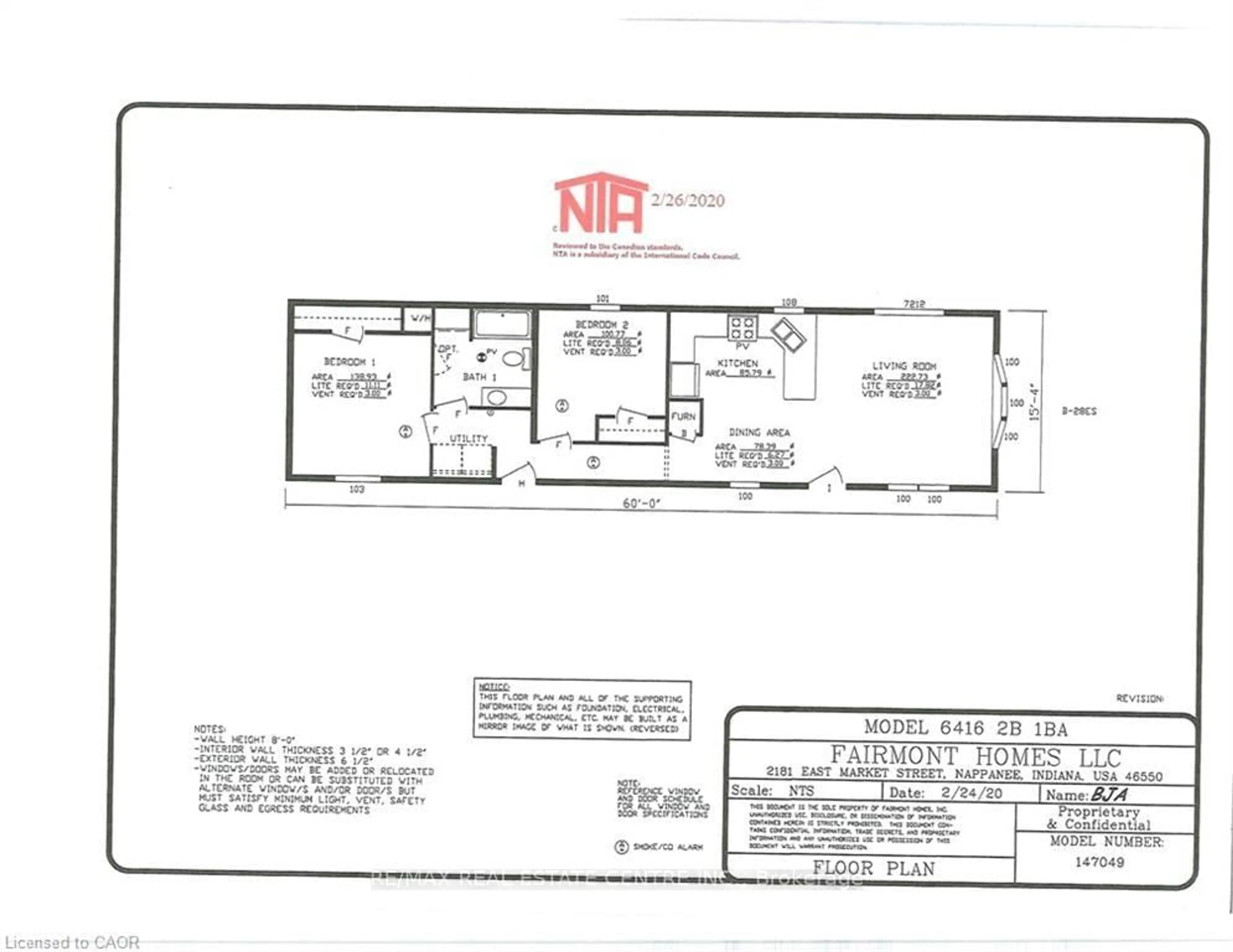 Floor plan for 24 MacPherson Cres, Hamilton Ontario N0B 2J0