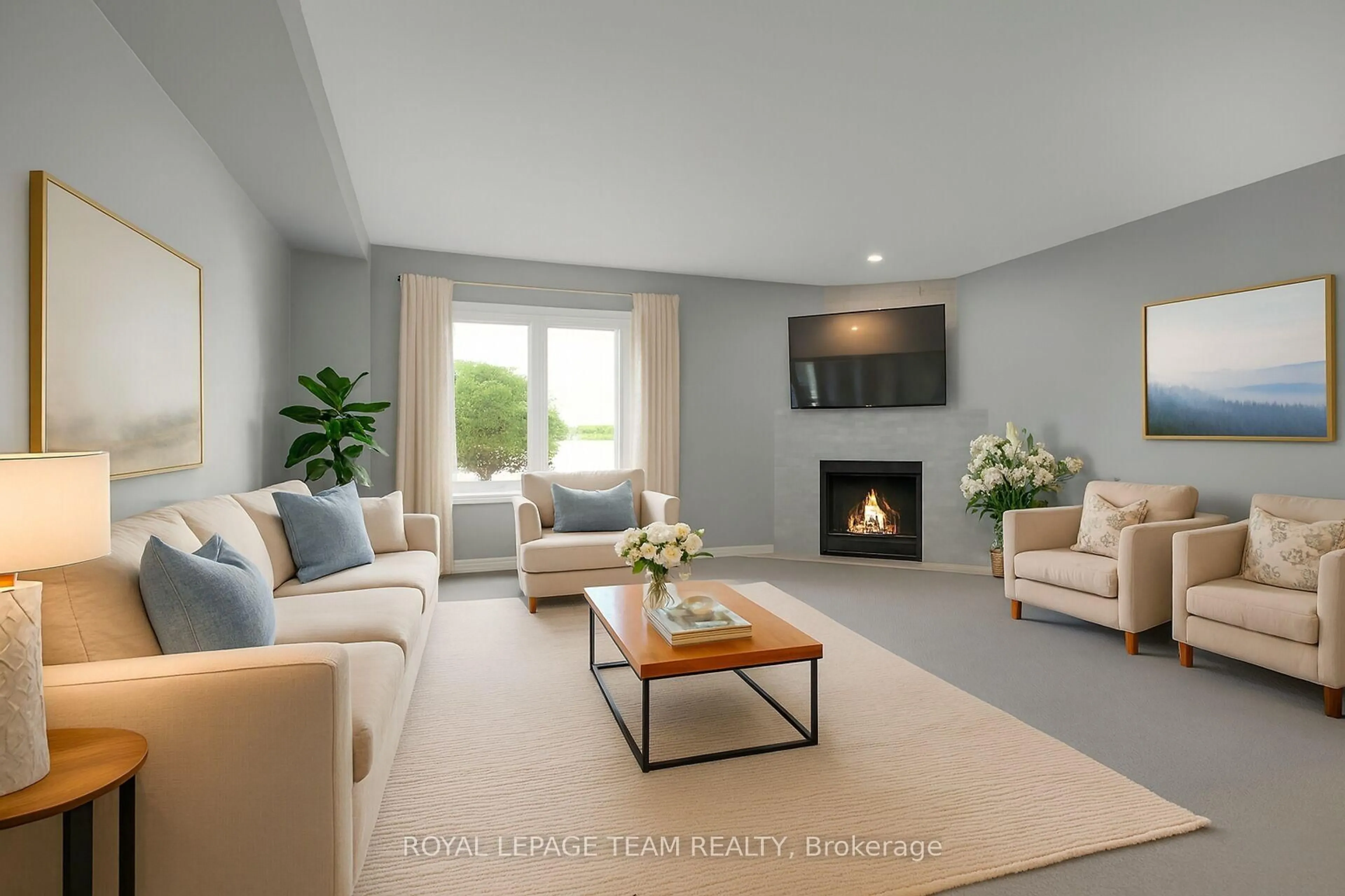 Living room with furniture, unknown for 89 Thornbury Cres, Ottawa Ontario K2G 6C4