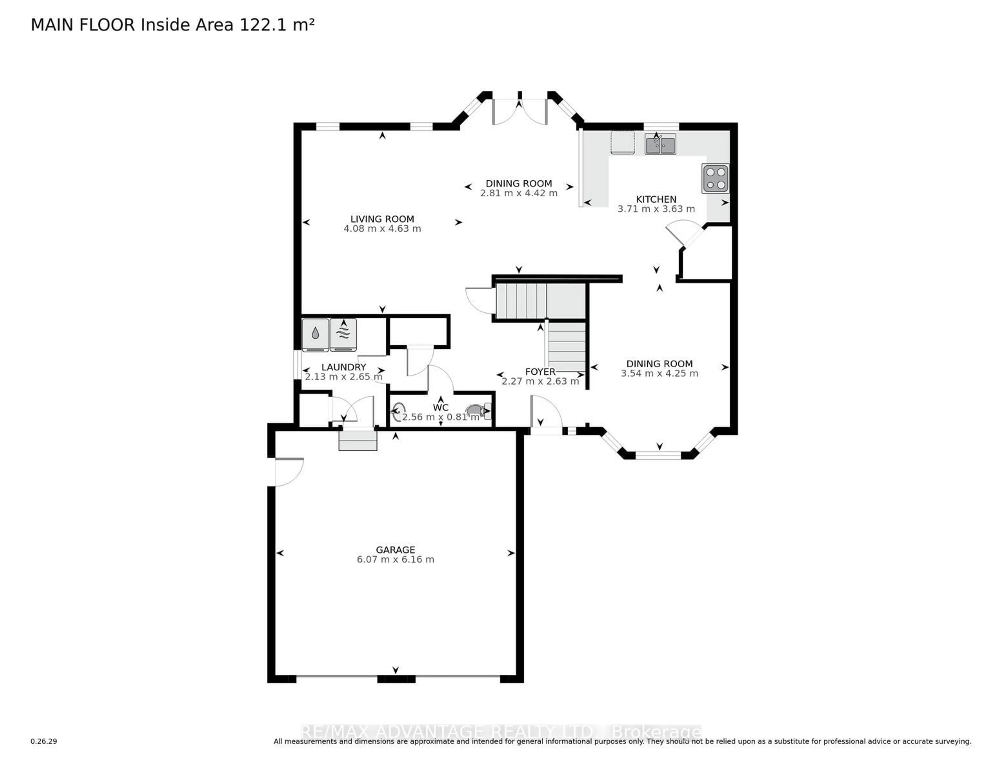 Floor plan for 22 Periwinkle Dr, Middlesex Centre Ontario N0M 2A0