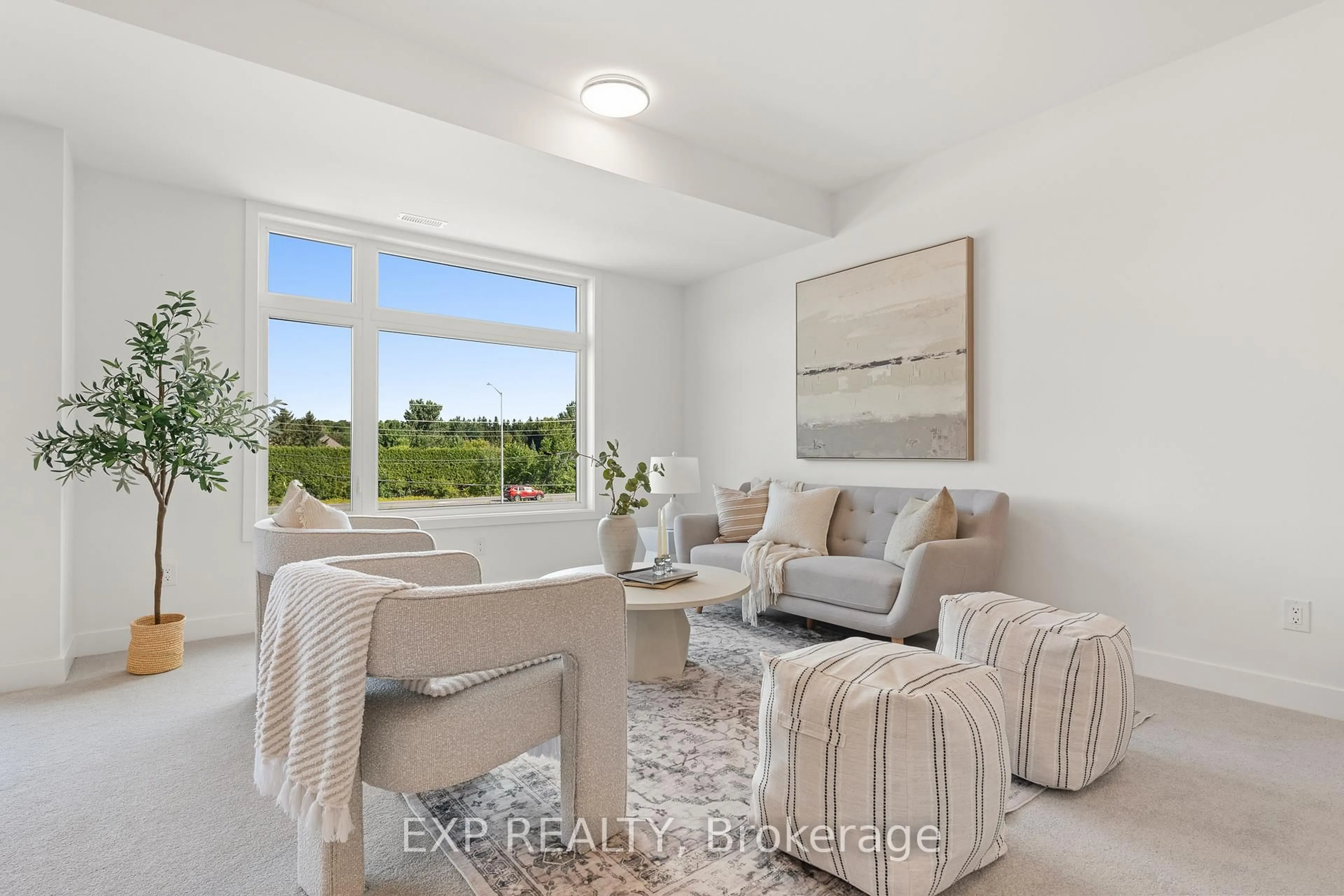 Living room with furniture, unknown for 1005 Silhouette Private, Ottawa Ontario K2J 4S3
