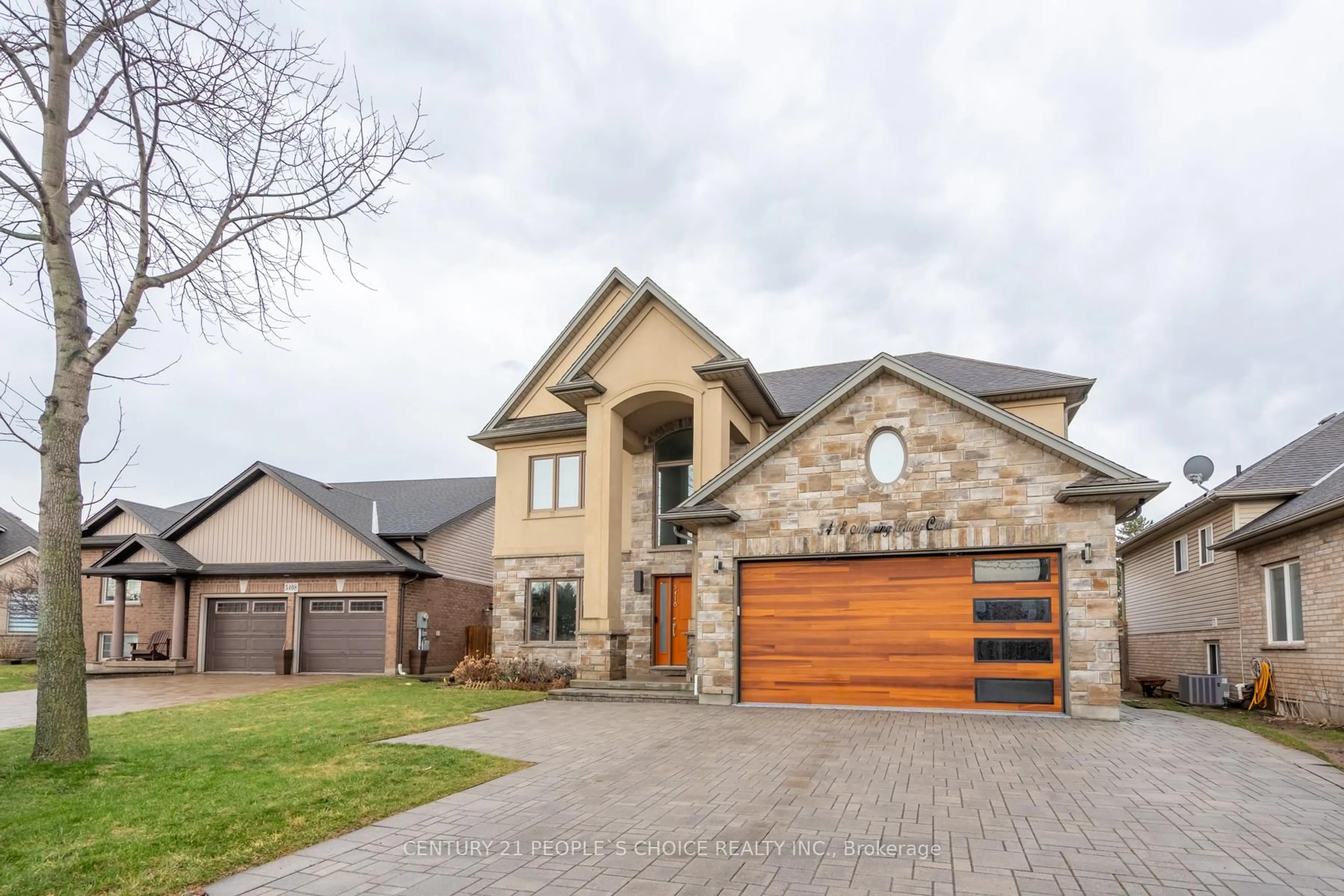 Home with brick exterior material, street for 5418 Morning Glory Crt, Niagara Falls Ontario L2J 0A3