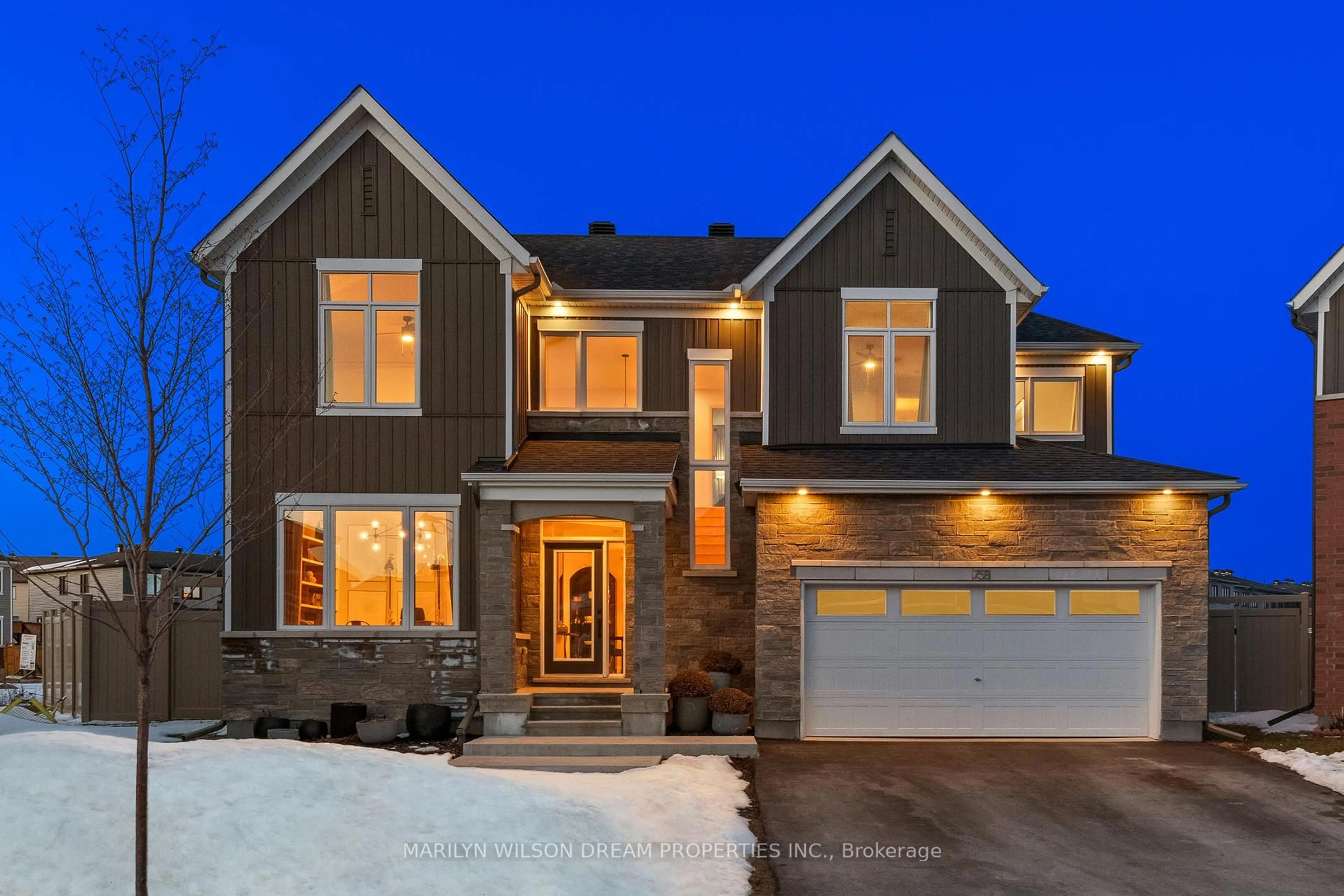 Home with brick exterior material, street for 758 Vennecy Terr, Ottawa Ontario K1W 0M8