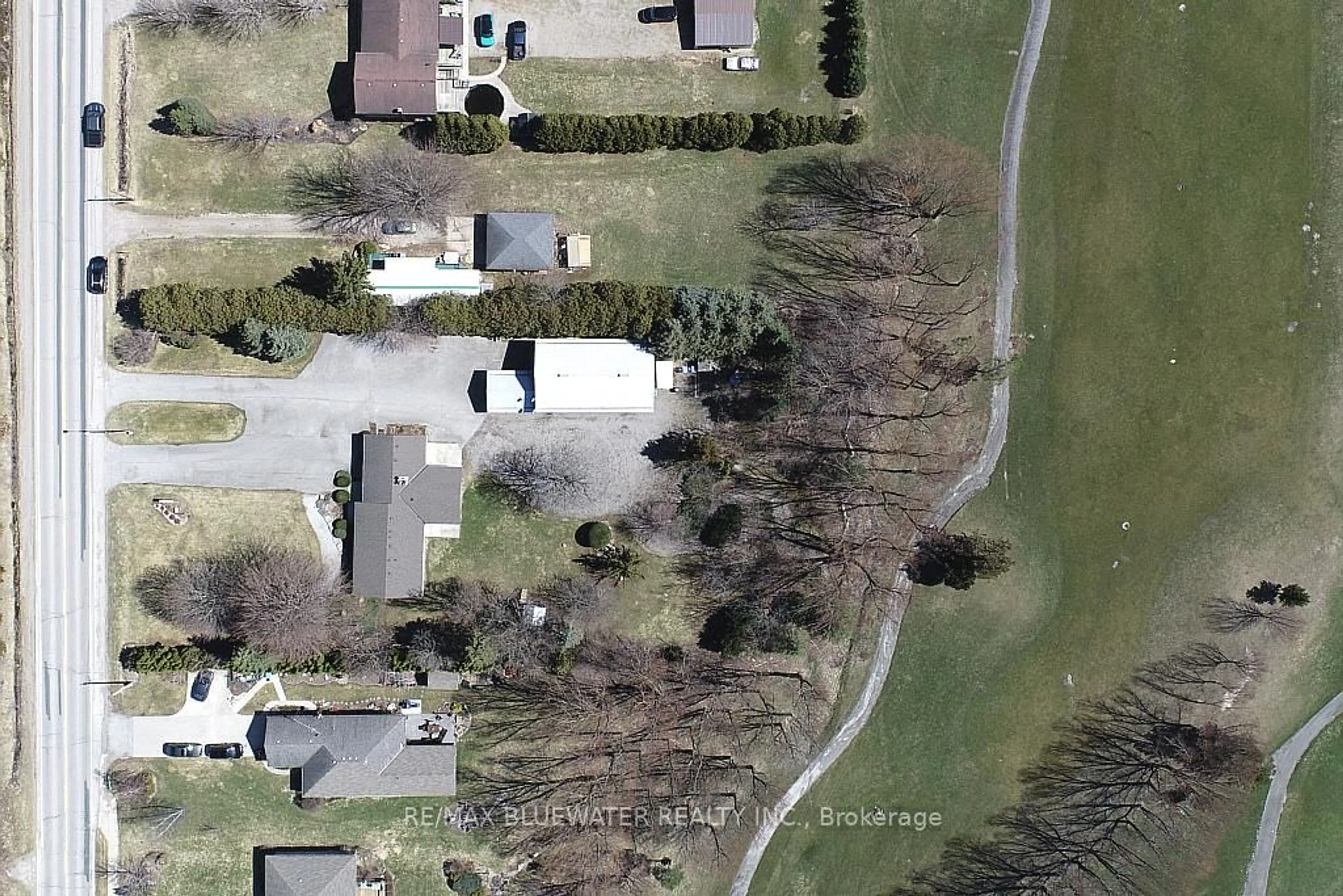 A pic from outside/outdoor area/front of a property/back of a property/a pic from drone, street for 279 Main St, Lambton Shores Ontario N0M 2N0