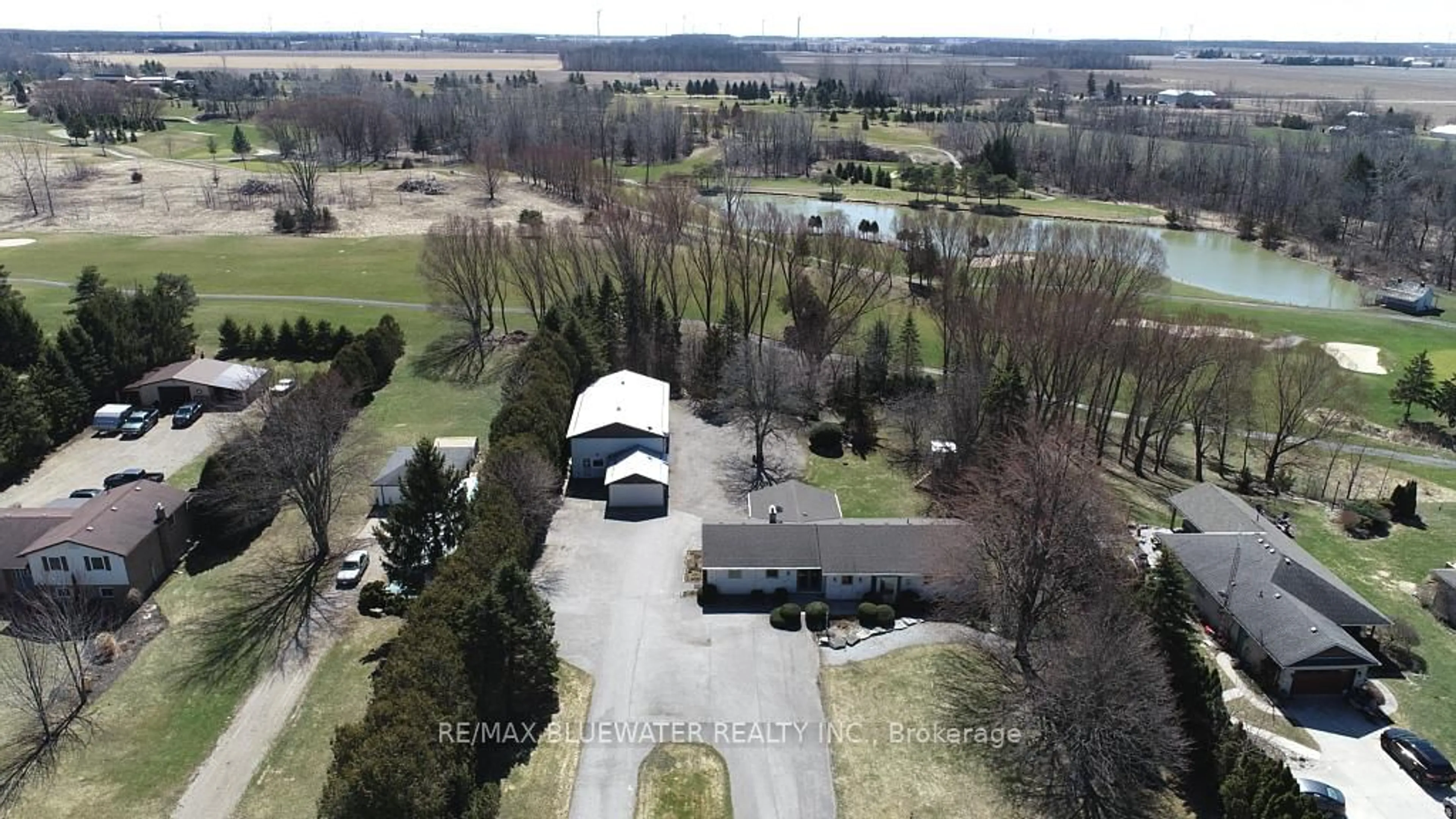 A pic from outside/outdoor area/front of a property/back of a property/a pic from drone, unknown for 279 Main St, Lambton Shores Ontario N0M 2N0