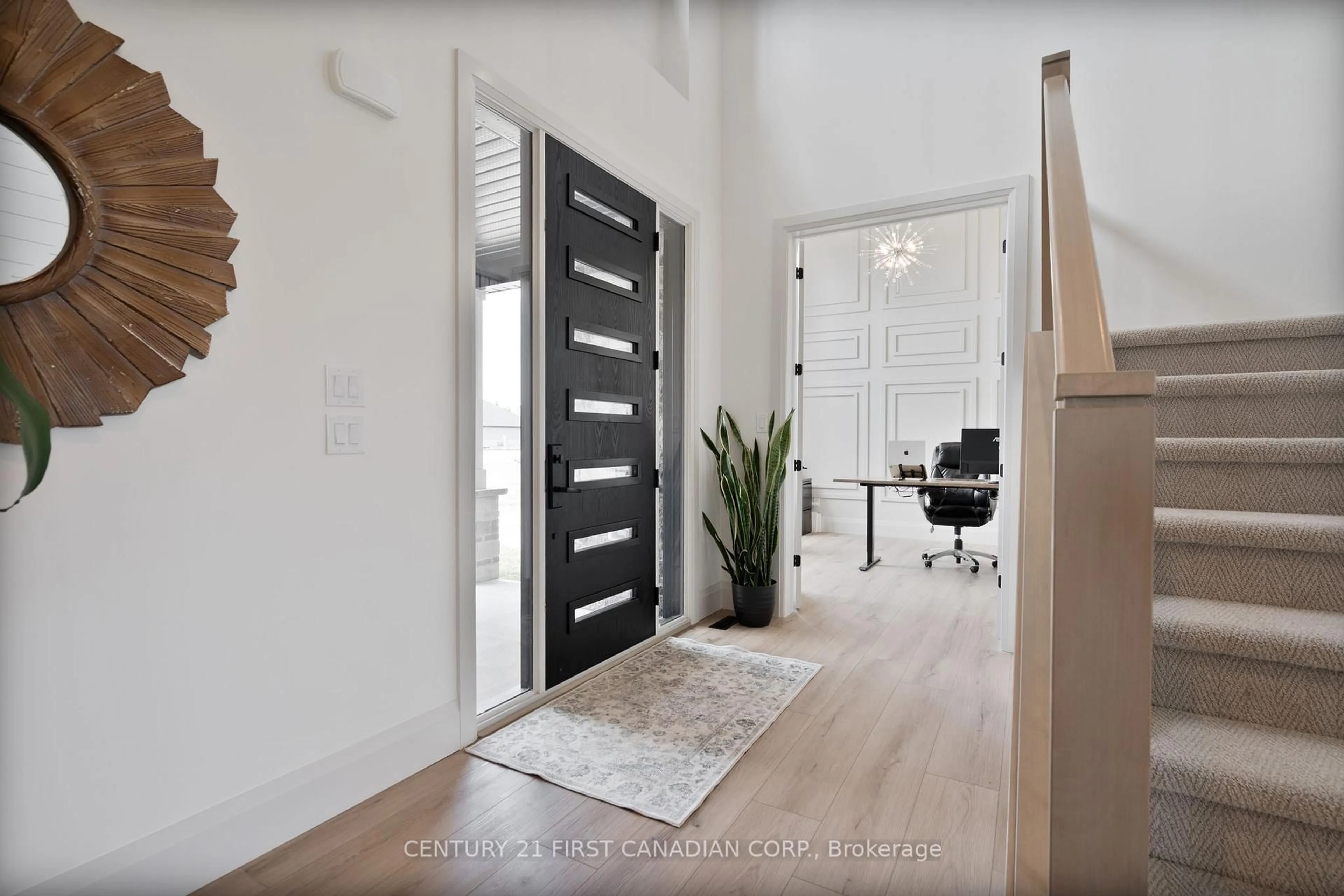 Indoor entryway for 24 Postma Cres, North Middlesex Ontario N0M 1A0