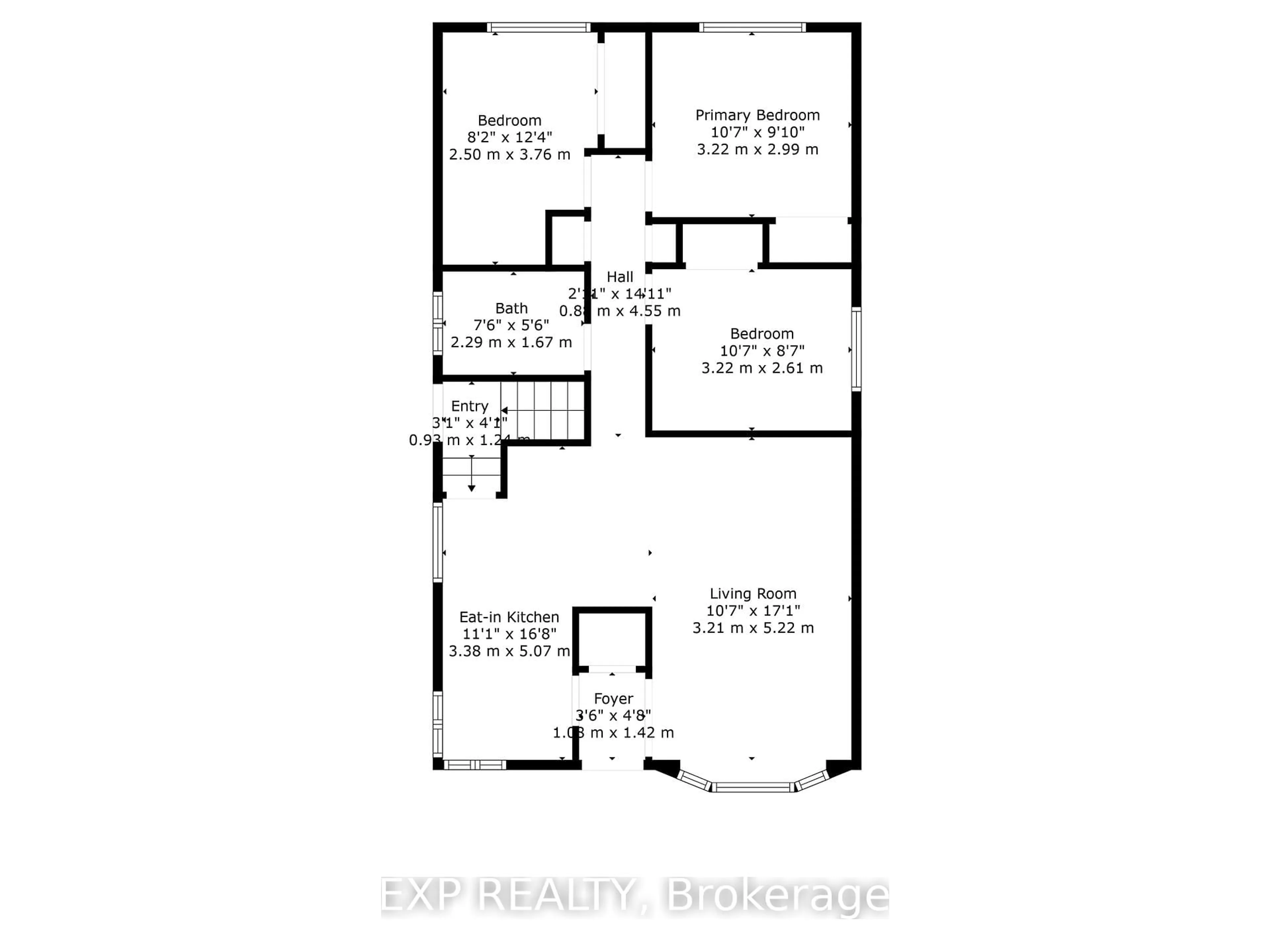 Floor plan for 42 Terrace Dr, Hamilton Ontario L9A 2Y6