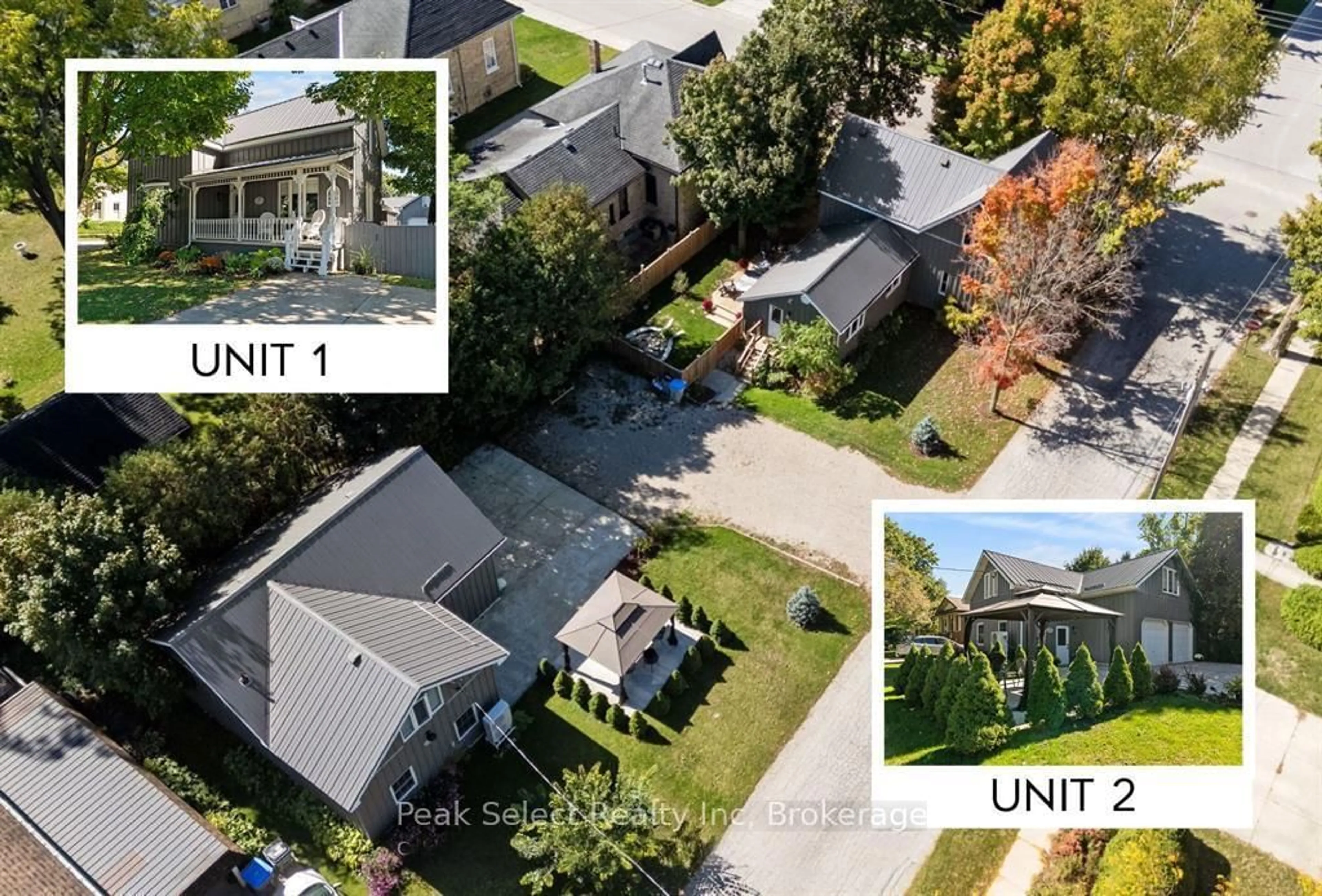 A pic from outside/outdoor area/front of a property/back of a property/a pic from drone, street for 430 ALBERT St, South Huron Ontario N0M 1S1