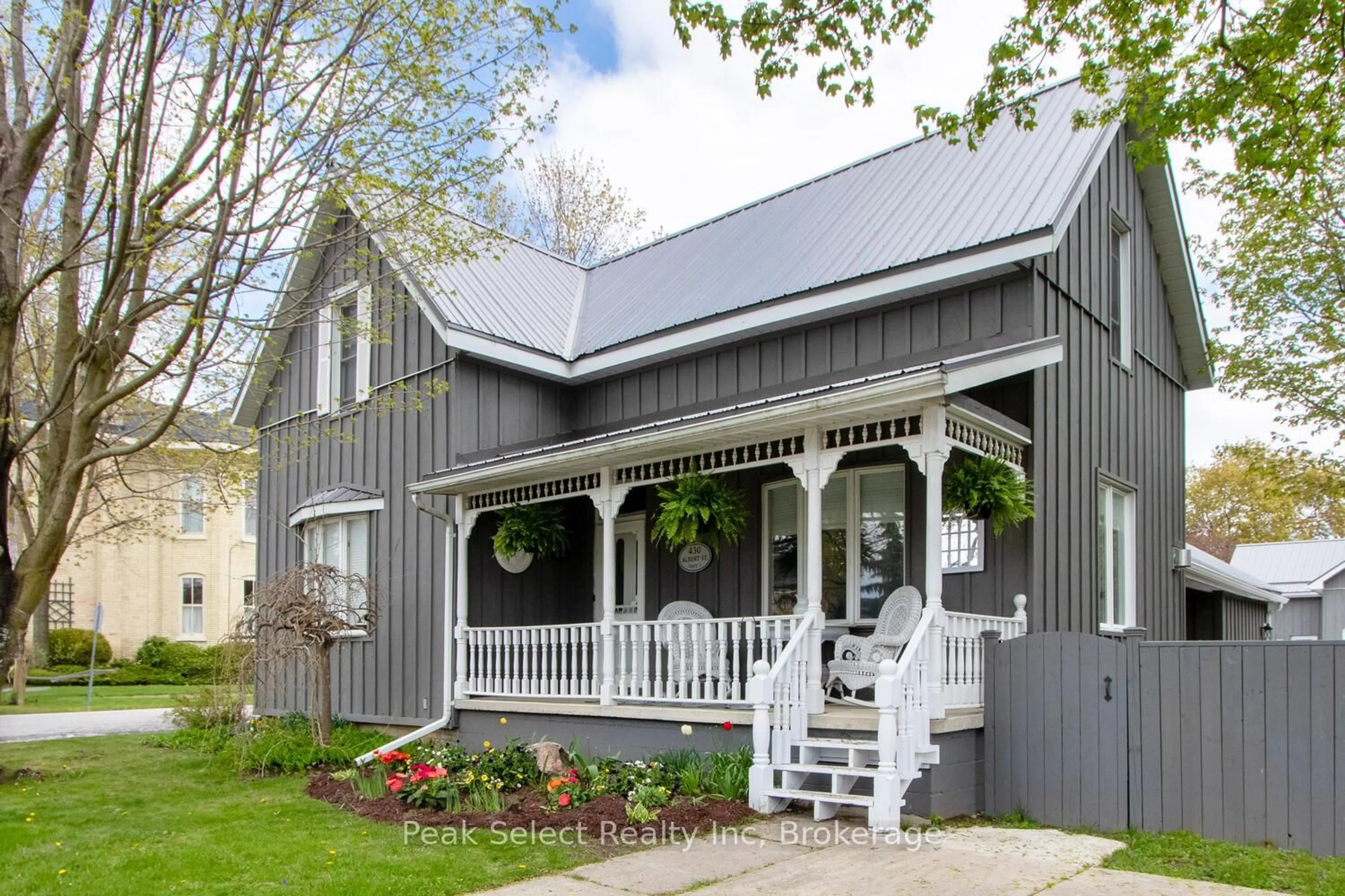 Home with vinyl exterior material, street for 430 ALBERT St, South Huron Ontario N0M 1S1