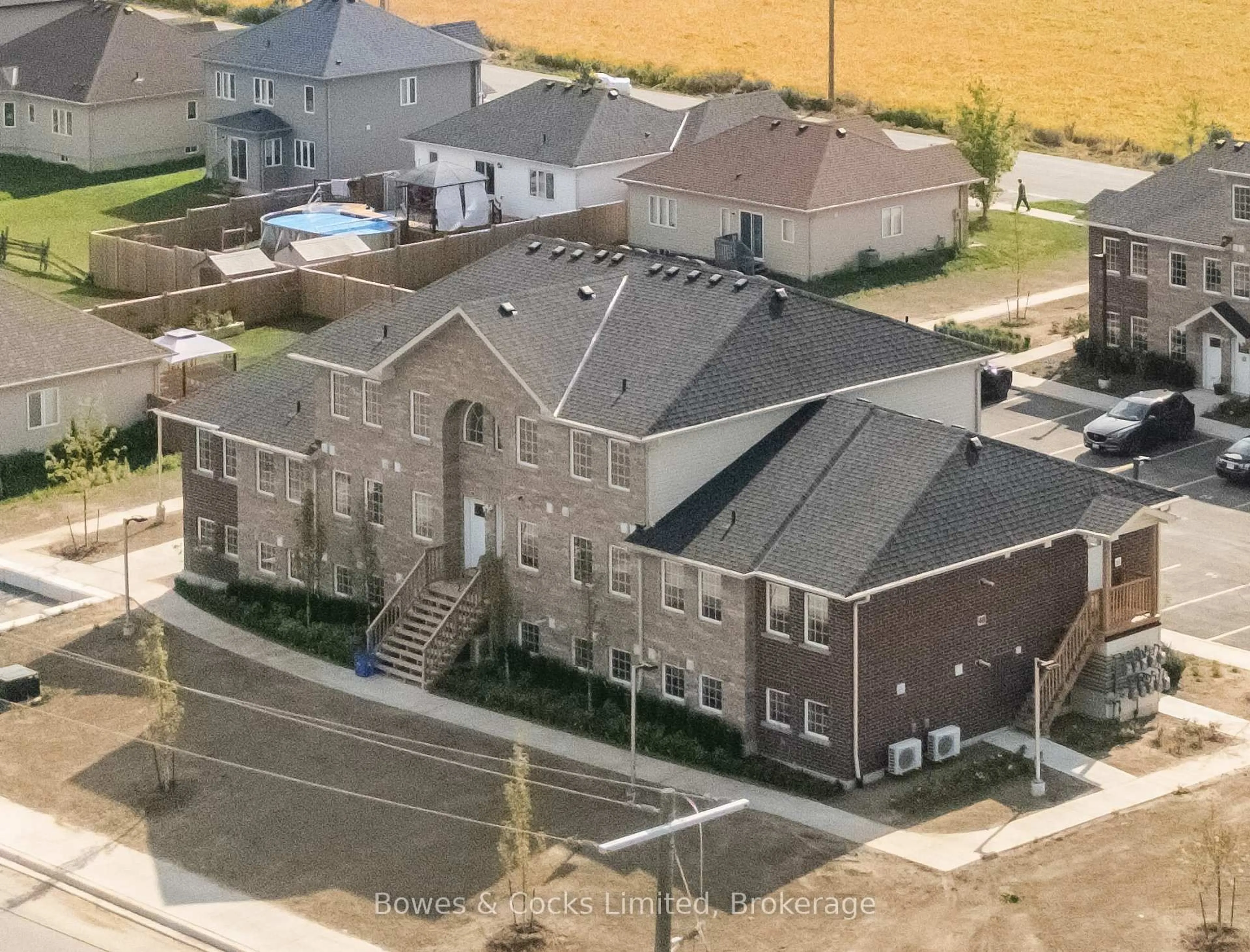 A pic from outside/outdoor area/front of a property/back of a property/a pic from drone, building for 48 Maple Ave #206, Asphodel-Norwood Ontario K0L 2V0