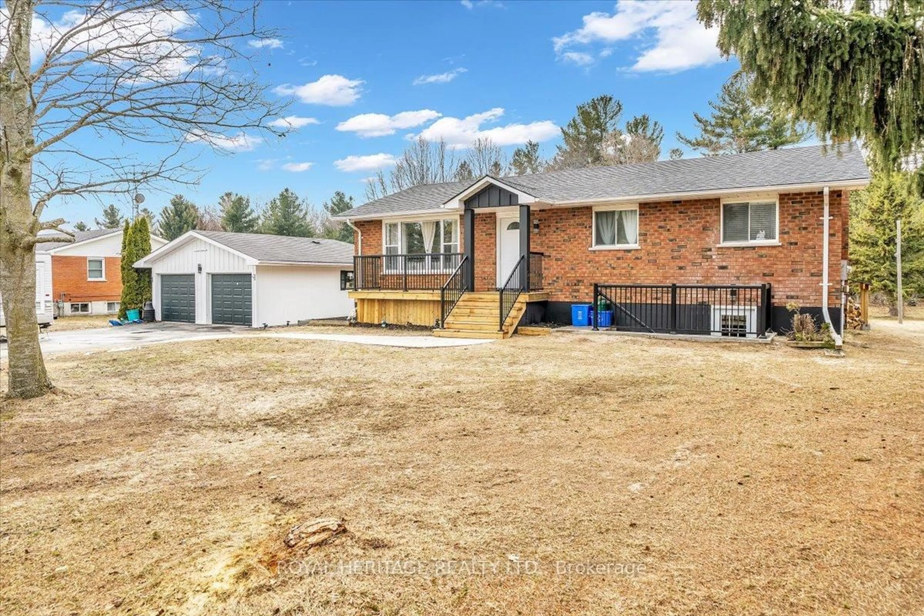 A pic from outside/outdoor area/front of a property/back of a property/a pic from drone, street for 194 Clitheroe Rd, Alnwick/Haldimand Ontario K0K 2G0