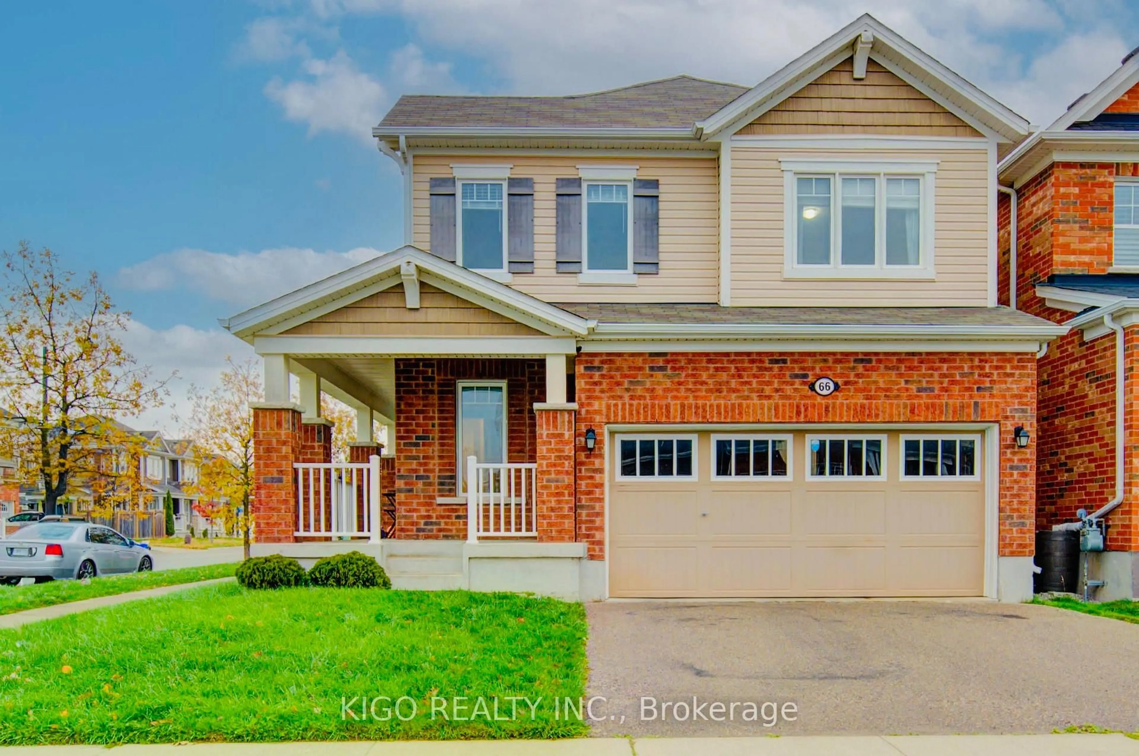 Home with brick exterior material, street for 66 Shoreacres Dr, Kitchener Ontario N2R 0K7