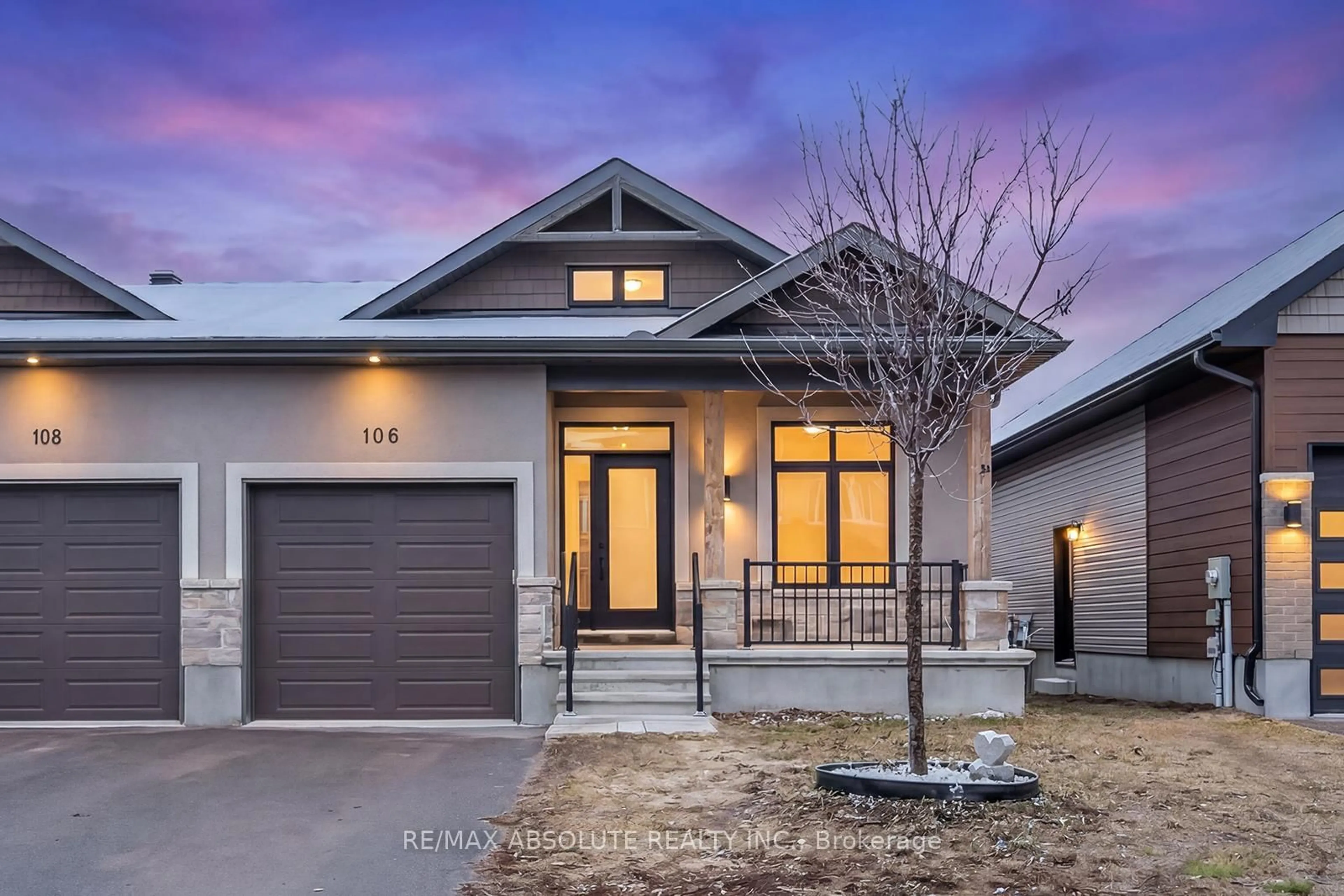 Home with brick exterior material, street for 106 MCPHAIL Rd, Carleton Place Ontario K7C 0P7