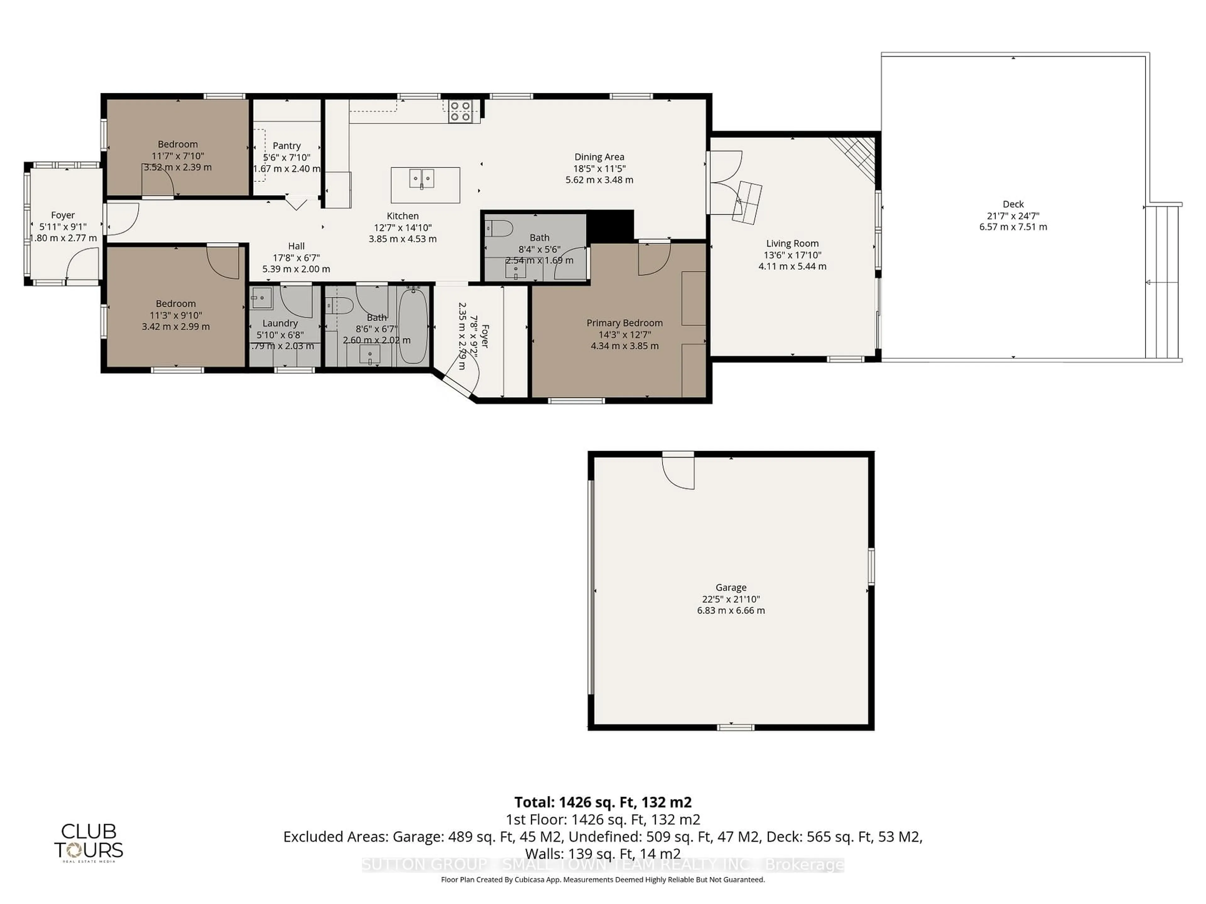 Floor plan for 83 John St, South Huron Ontario N0M 1S1