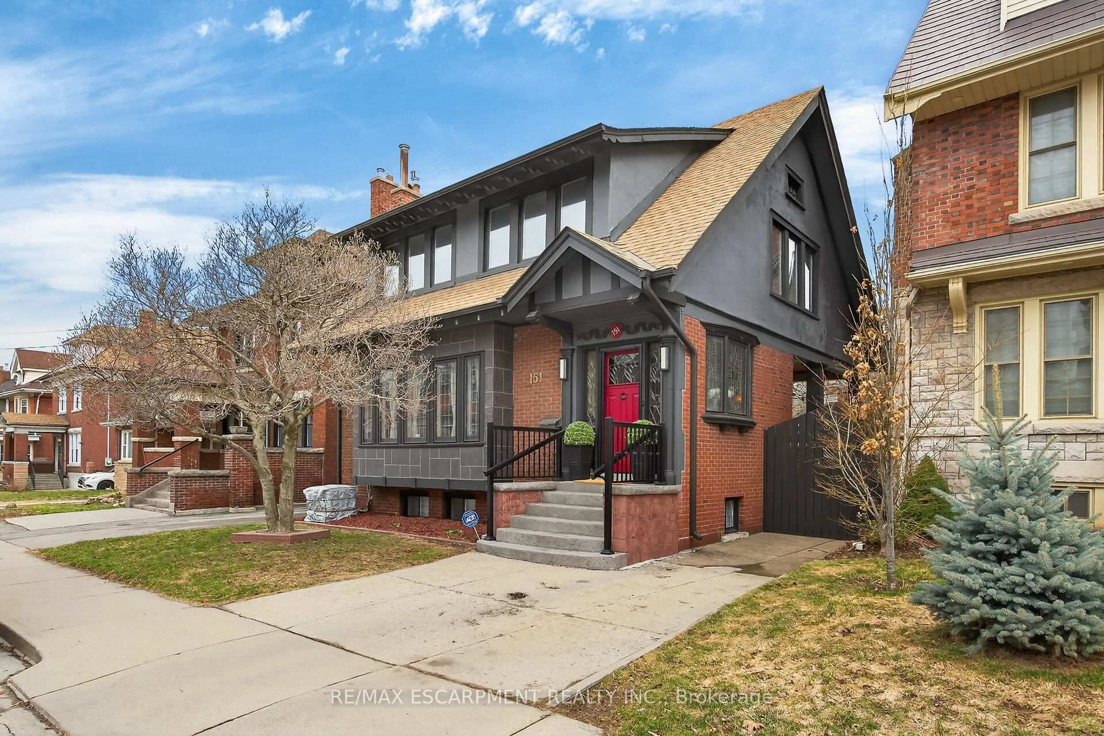 Home with brick exterior material, street for 151 Holton Ave, Hamilton Ontario L8M 2L6