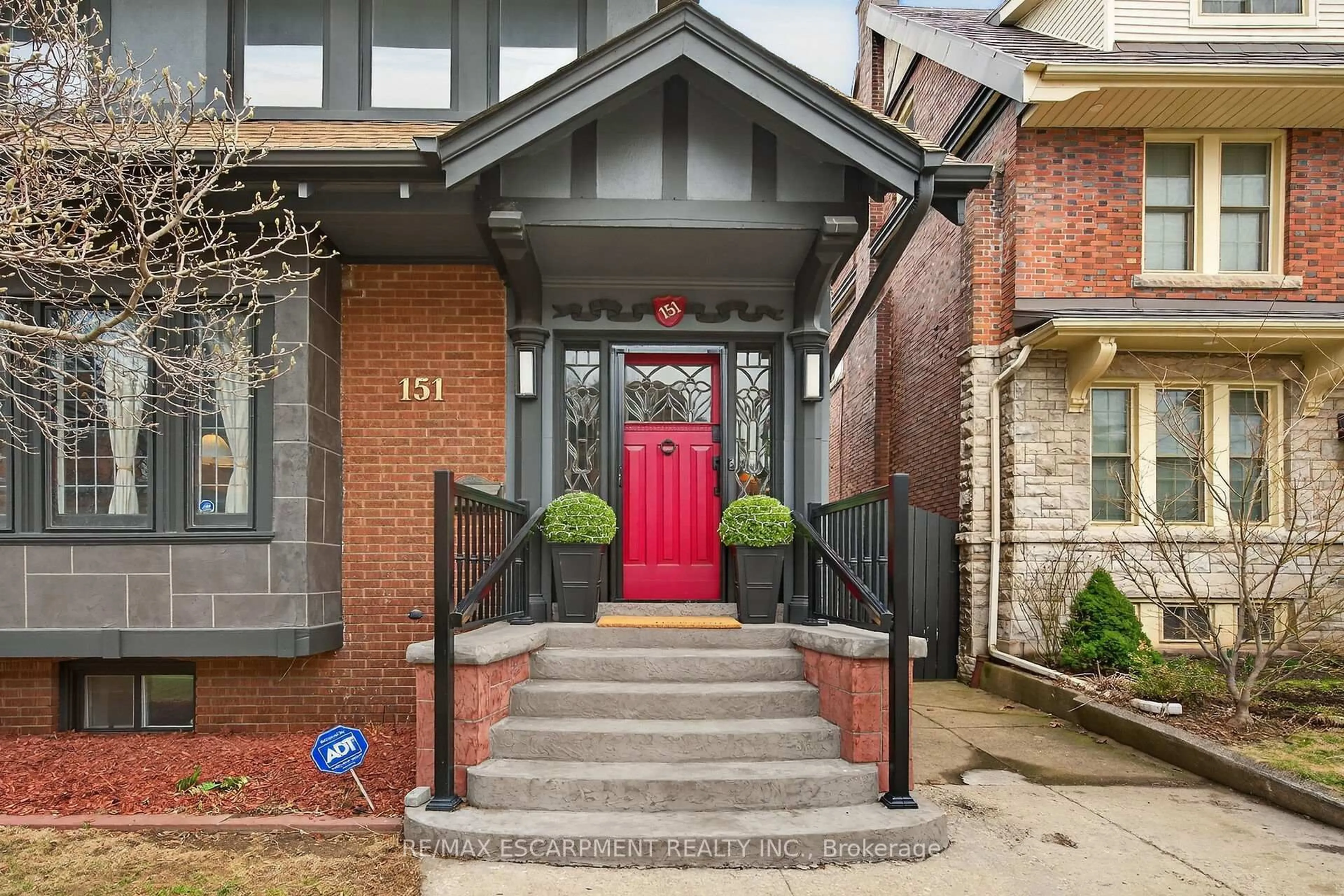 Home with brick exterior material, street for 151 Holton Ave, Hamilton Ontario L8M 2L6