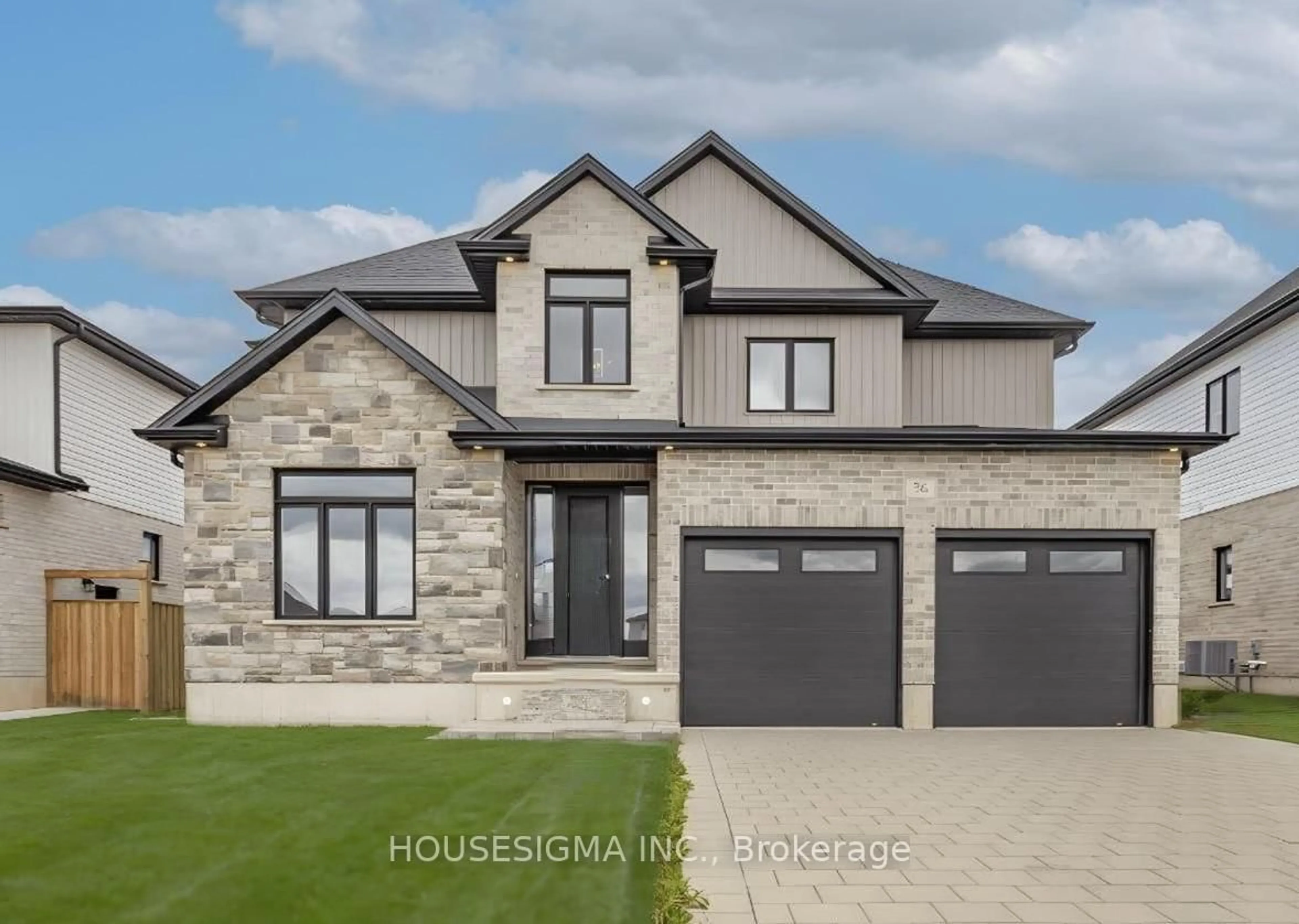 Home with brick exterior material, street for 36 Kelly Dr, Zorra Ontario N0M 2M0