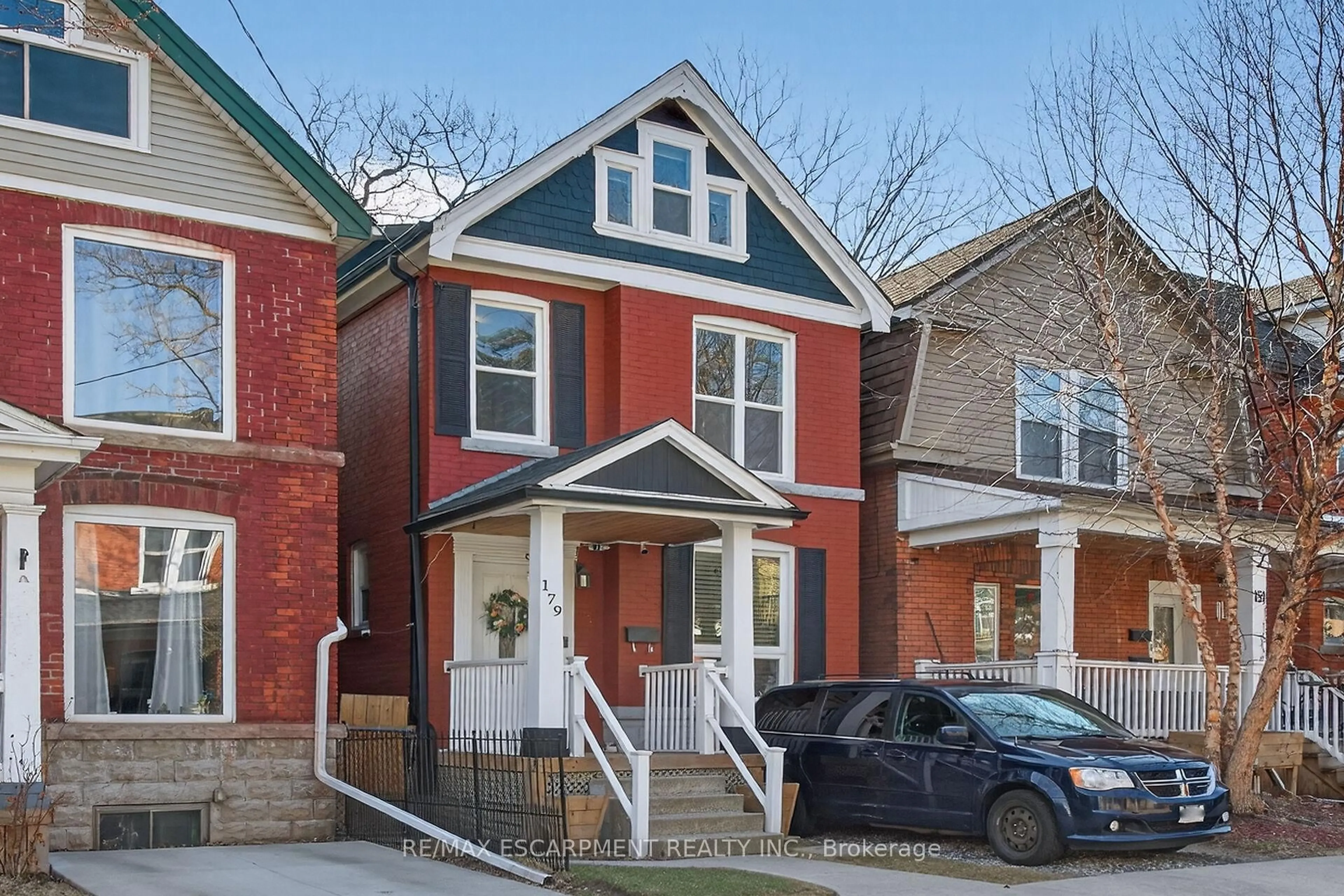 Home with brick exterior material, street for 179 Burris St, Hamilton Ontario L8M 2J7