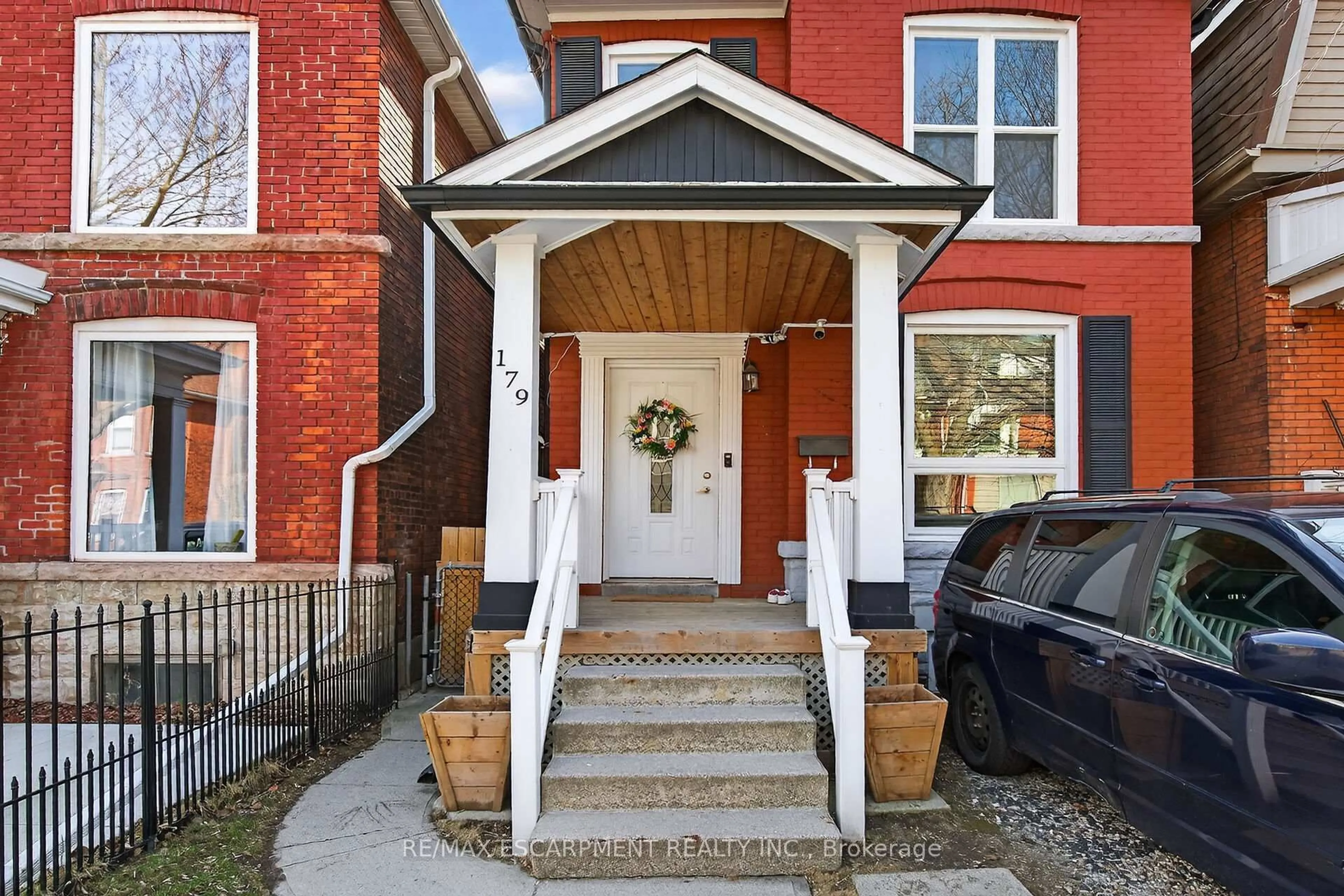 Home with brick exterior material, street for 179 Burris St, Hamilton Ontario L8M 2J7