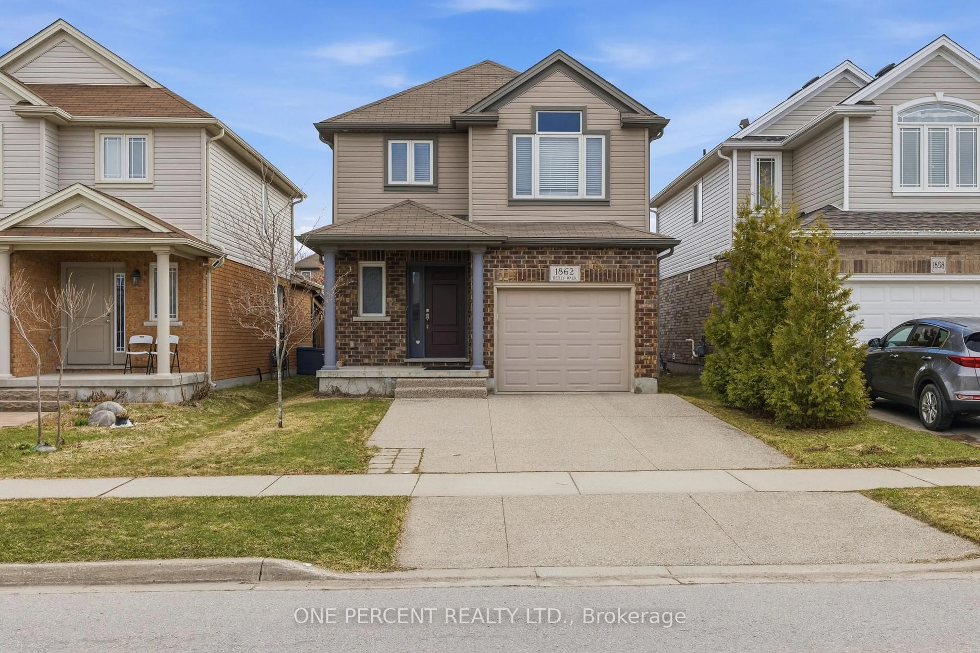 Home with brick exterior material, street for 1862 Reilly Walk, London North Ontario N5X 0H8