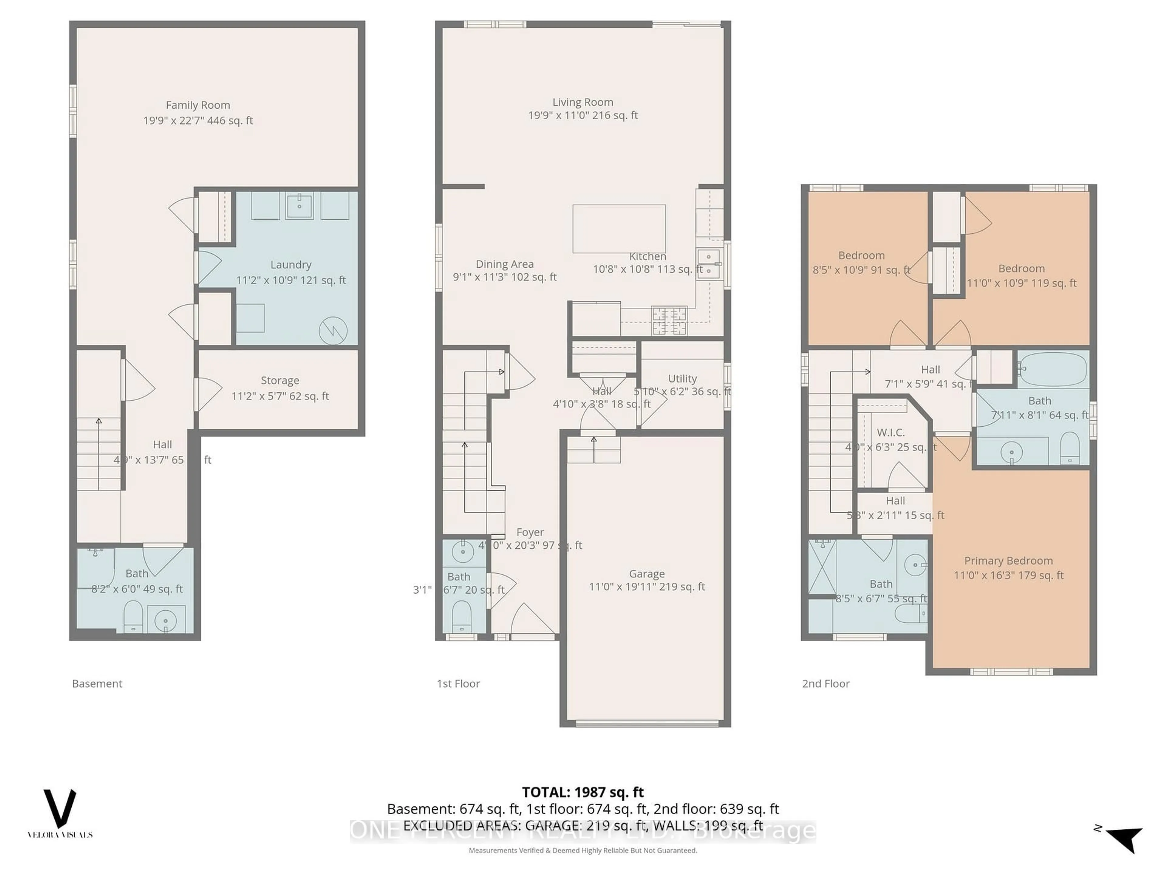 Floor plan for 1862 Reilly Walk, London North Ontario N5X 0H8