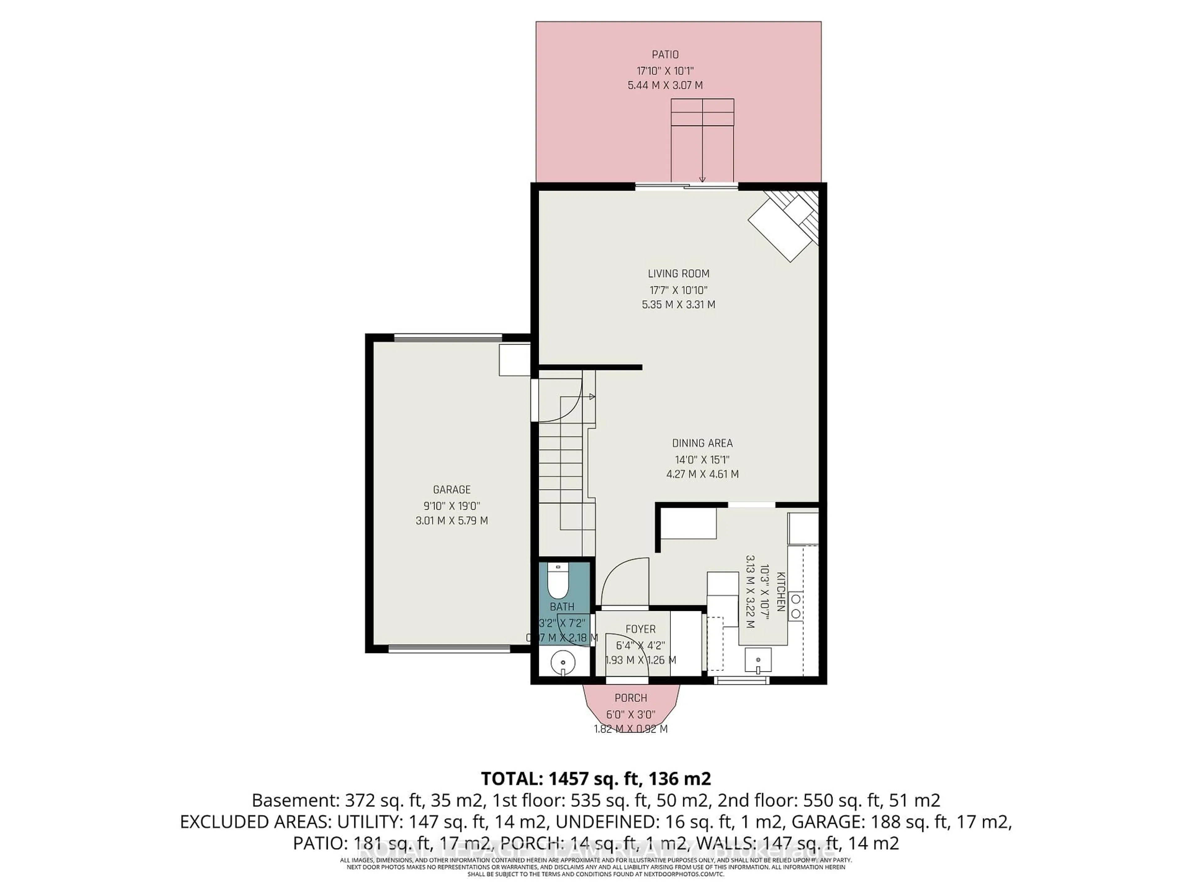 Floor plan for 43 Whelan Dr, Ottawa Ontario K2J 2A3