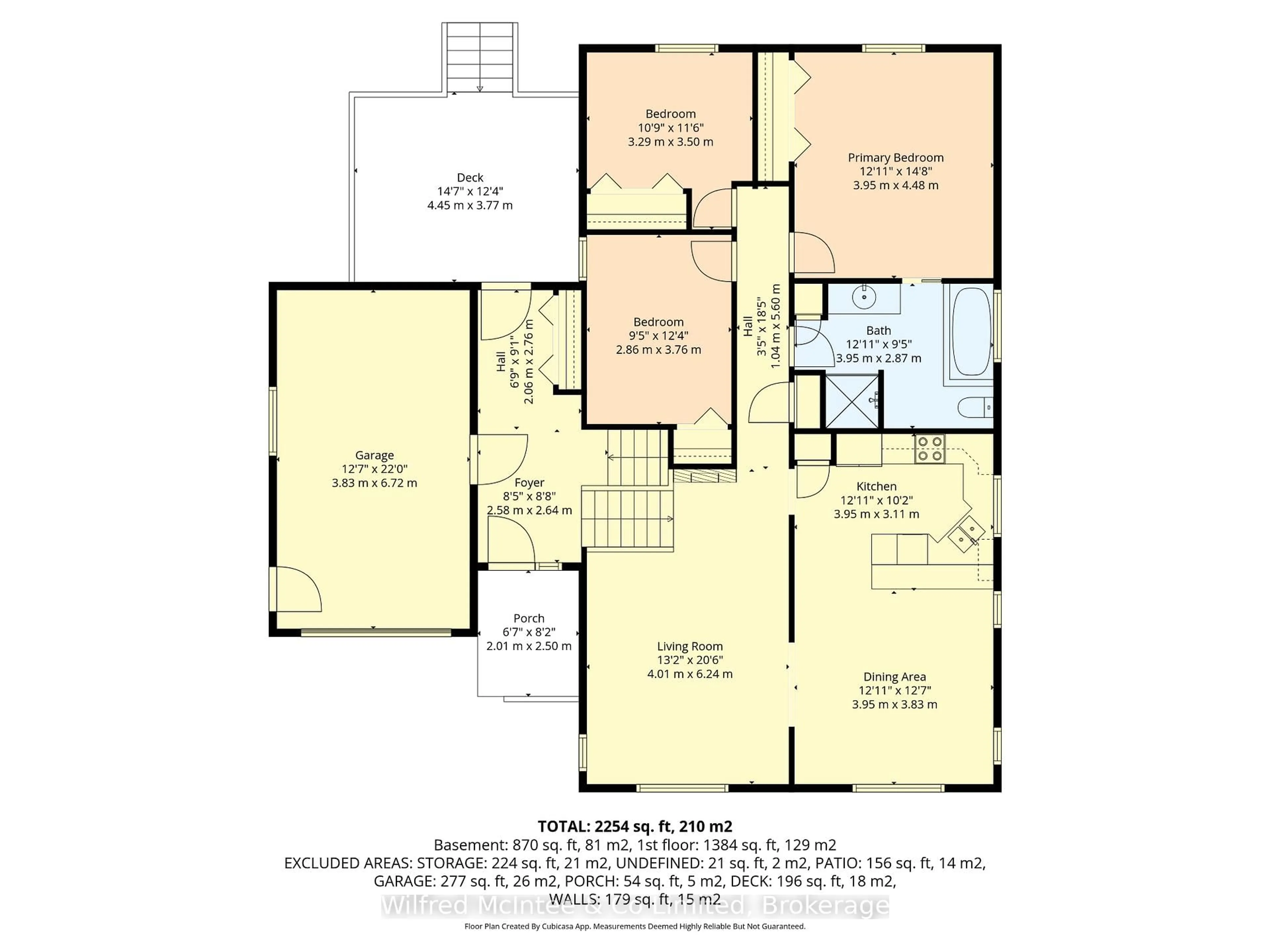 Floor plan for 214 Hinks St, Brockton Ontario N0G 2V0