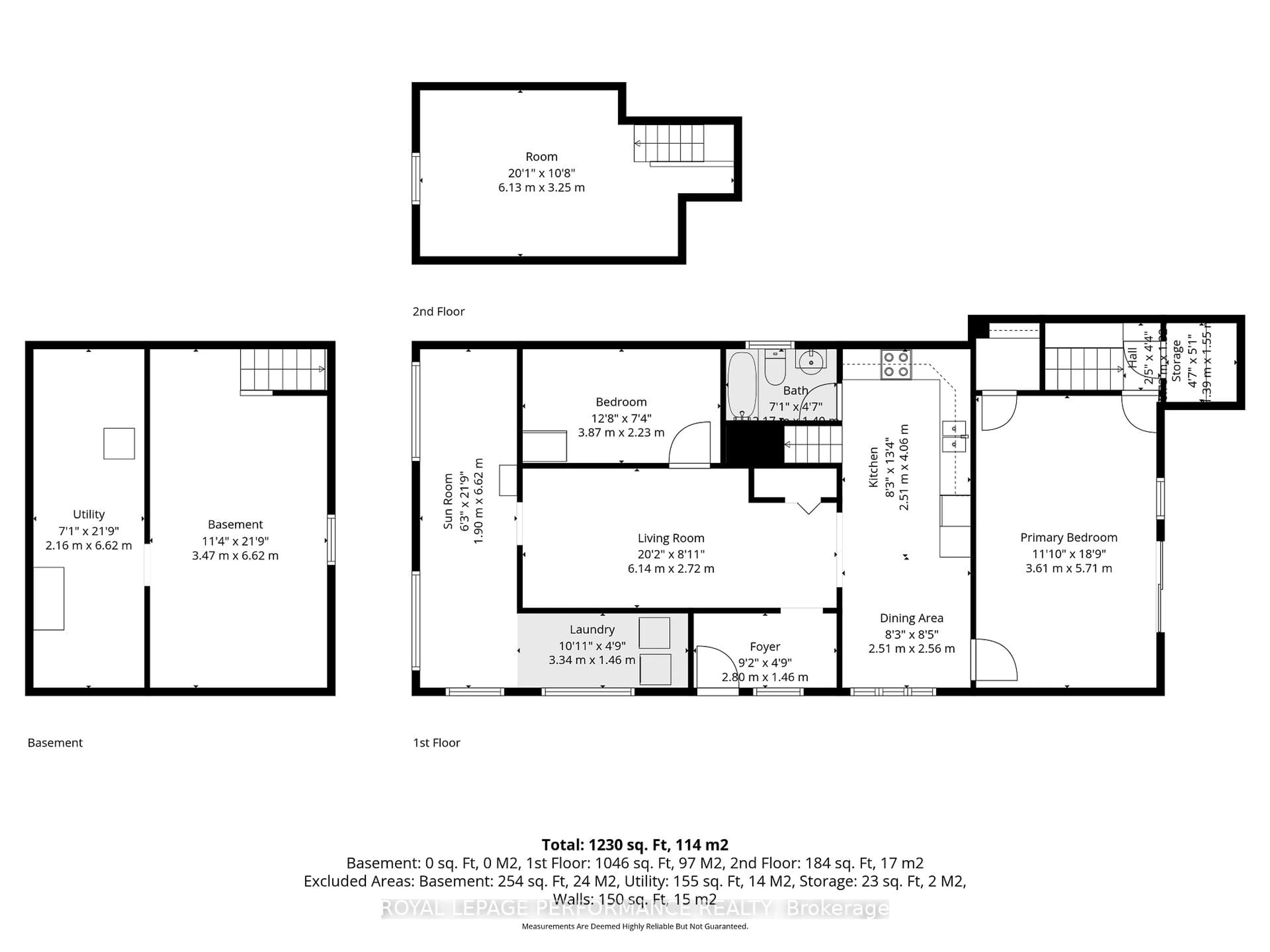 Floor plan for 1121 Hebert St, Cornwall Ontario K6J 5A8