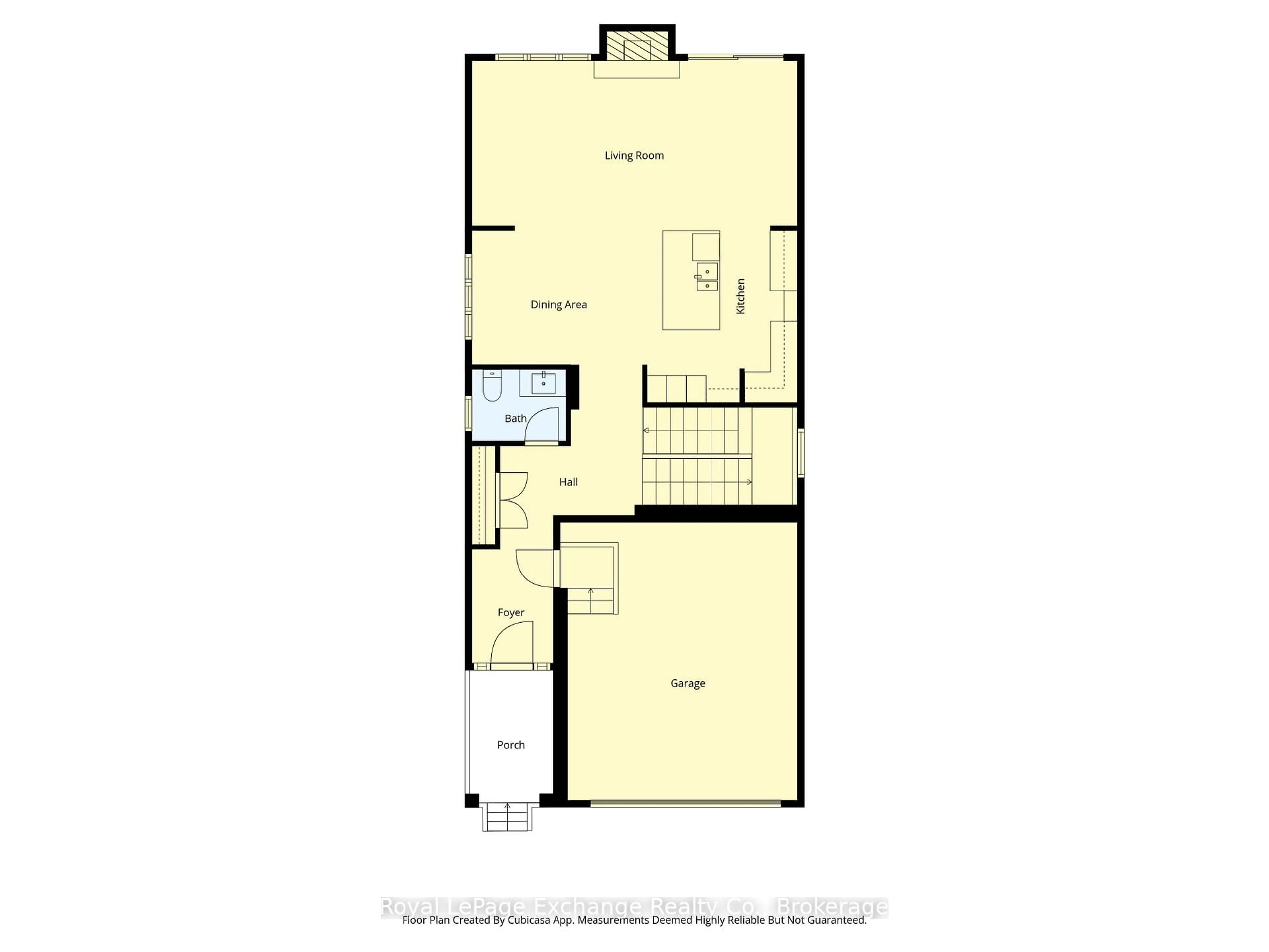 Floor plan for 135 Inverness St, Kincardine Ontario N2Z 2Z4