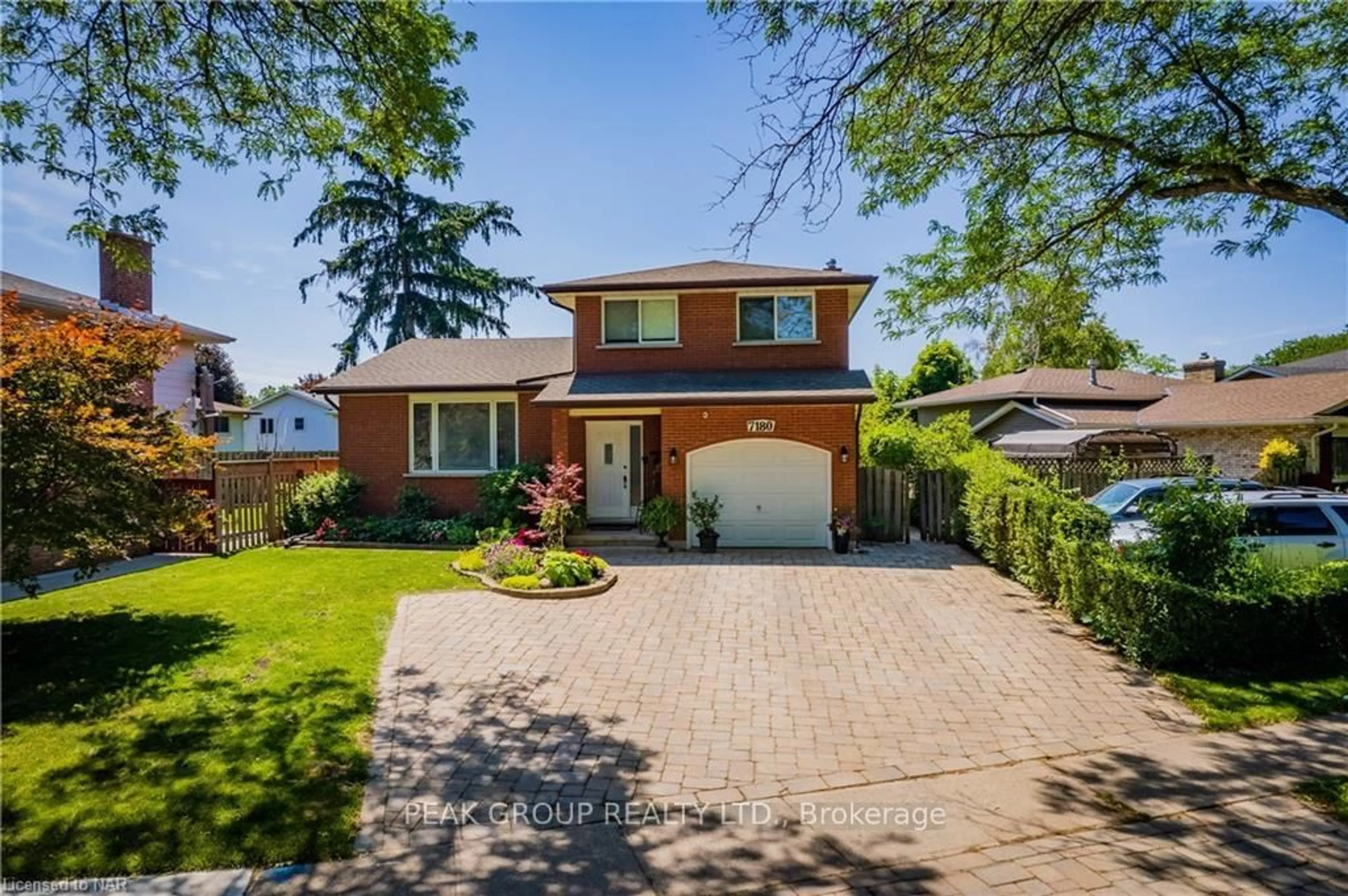 Home with brick exterior material, street for 7180 Freeman St, Niagara Falls Ontario L2E 5V7