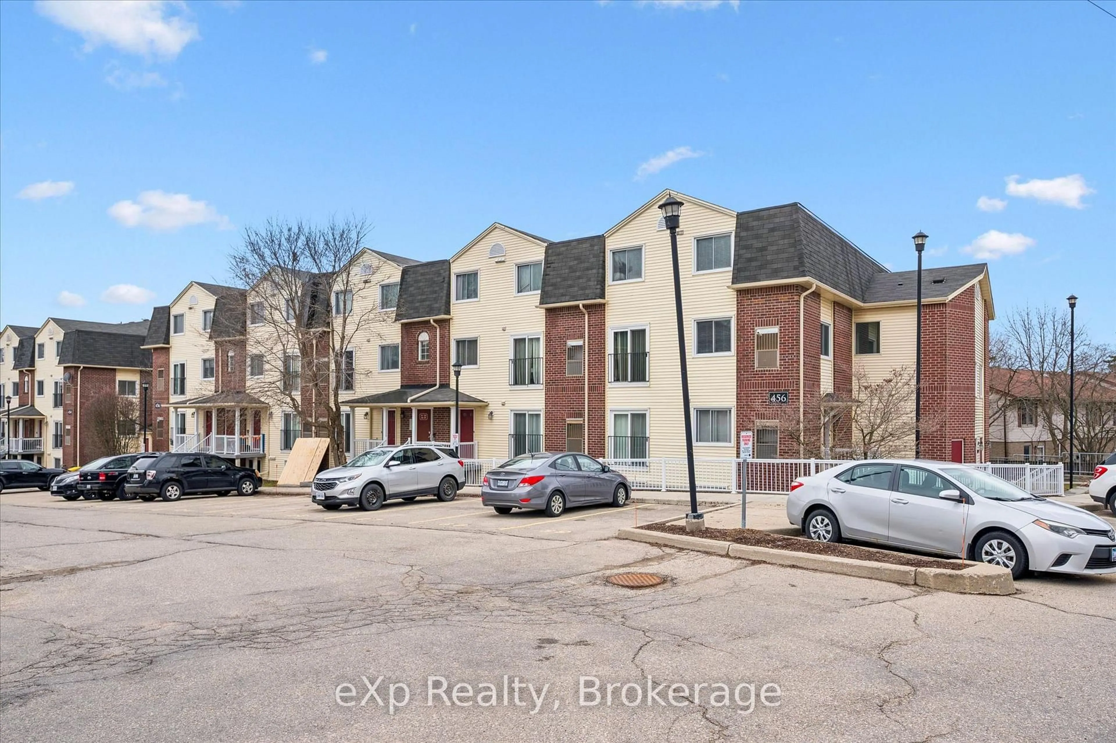 A pic from outside/outdoor area/front of a property/back of a property/a pic from drone, street for 456 Janefield Ave #212, Guelph Ontario N1G 4R8