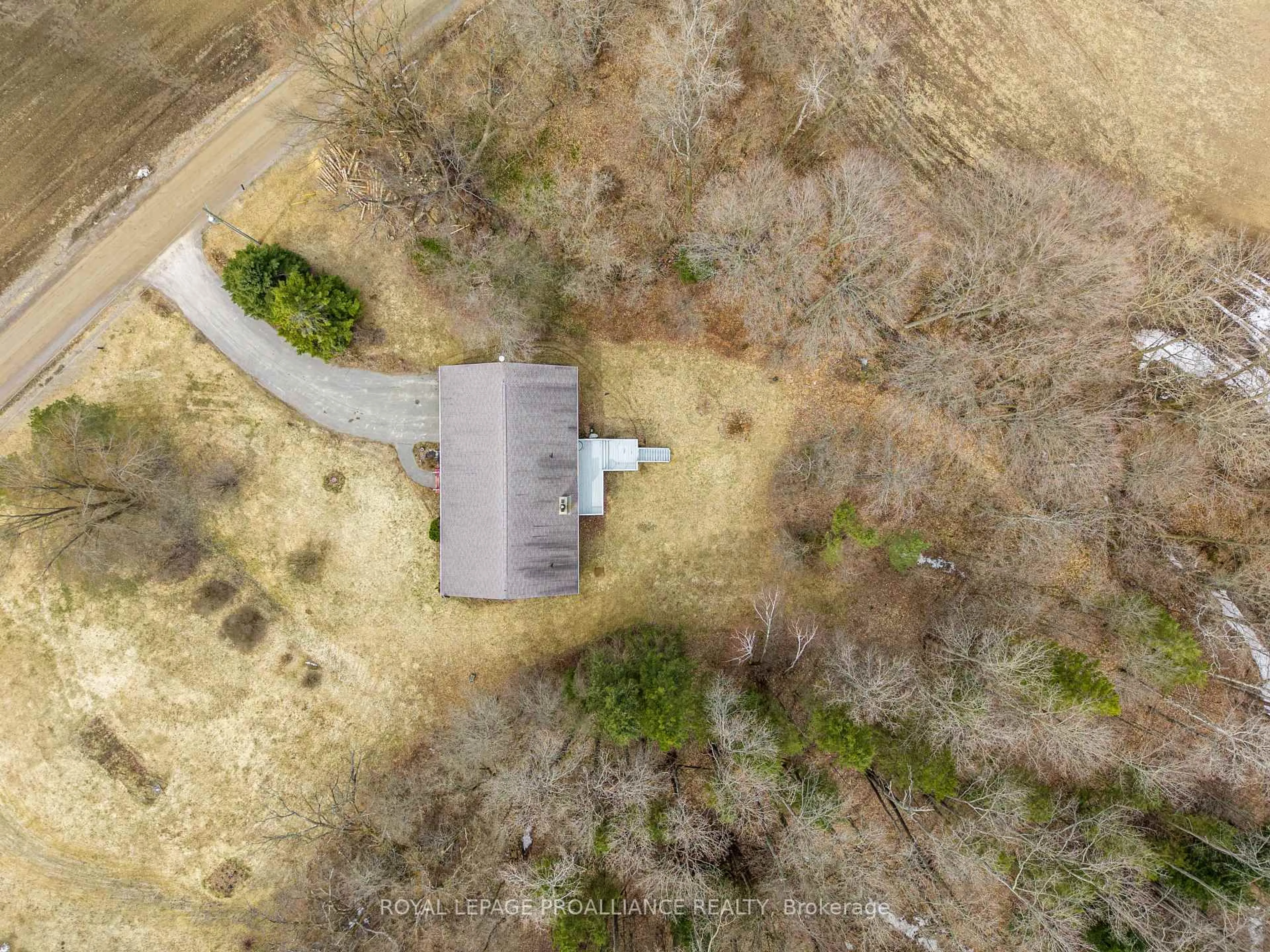 A pic from outside/outdoor area/front of a property/back of a property/a pic from drone, unknown for 825 Campbell Rd, Cramahe Ontario K0K 3K0