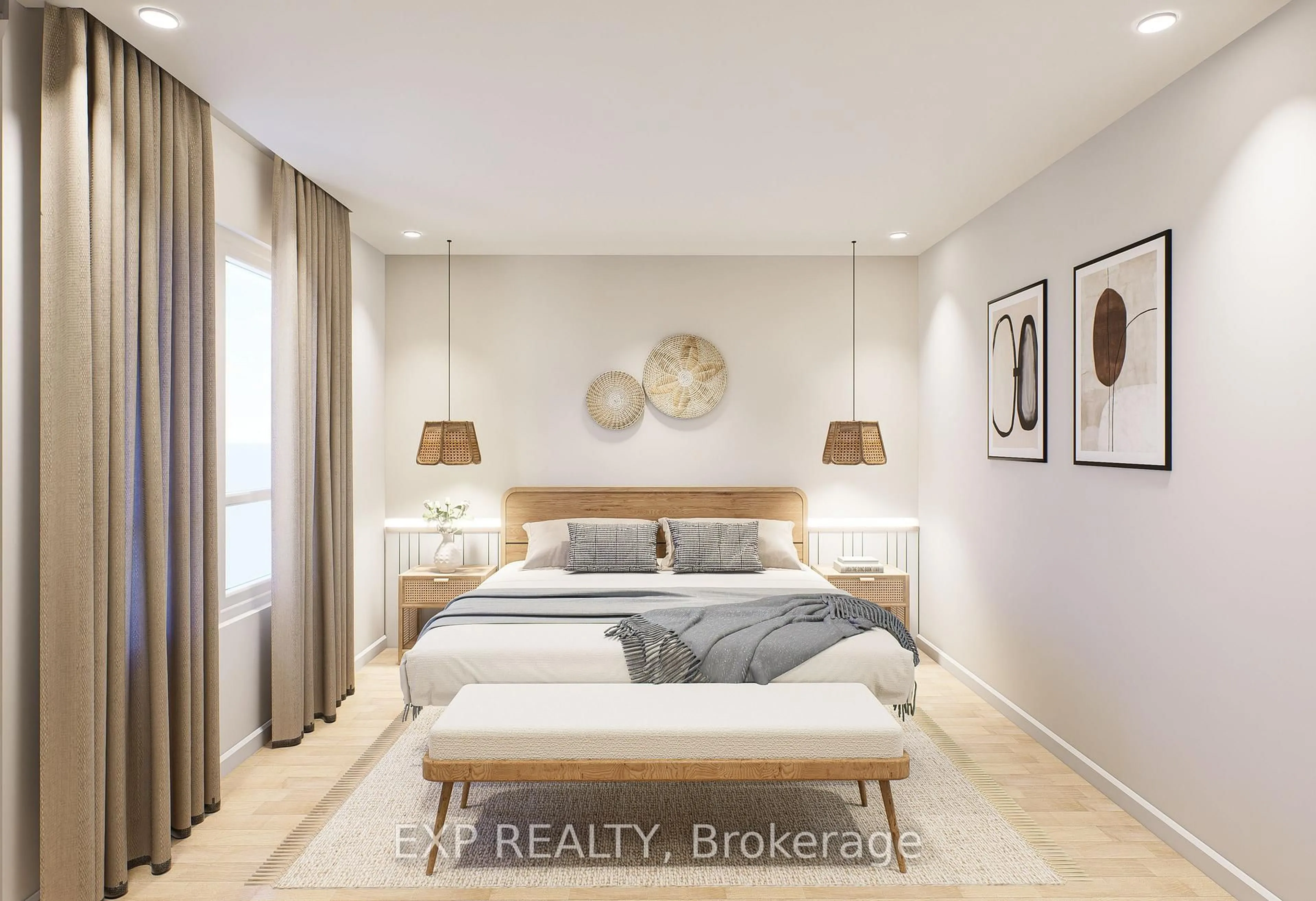 Bedroom with bed, unknown for 247 Carpe St, Casselman Ontario K0A 1M0