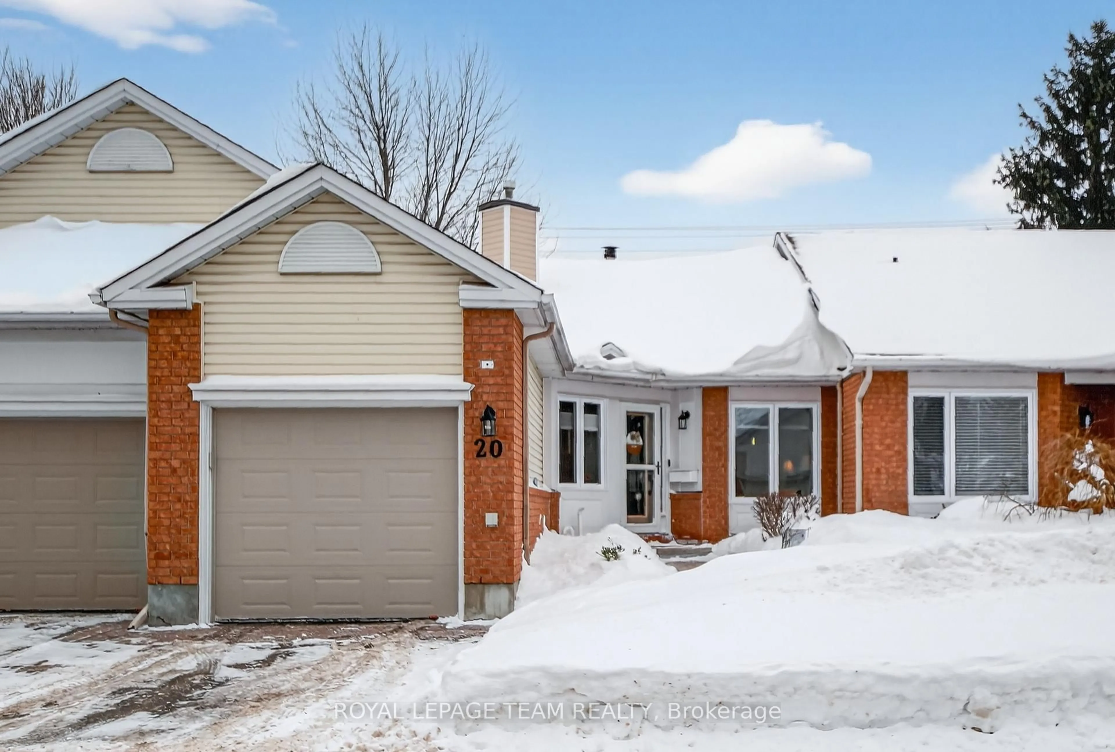 Home with brick exterior material, street for 20 RIVER OAKS Crt, Stittsville Ontario K2S 1L3