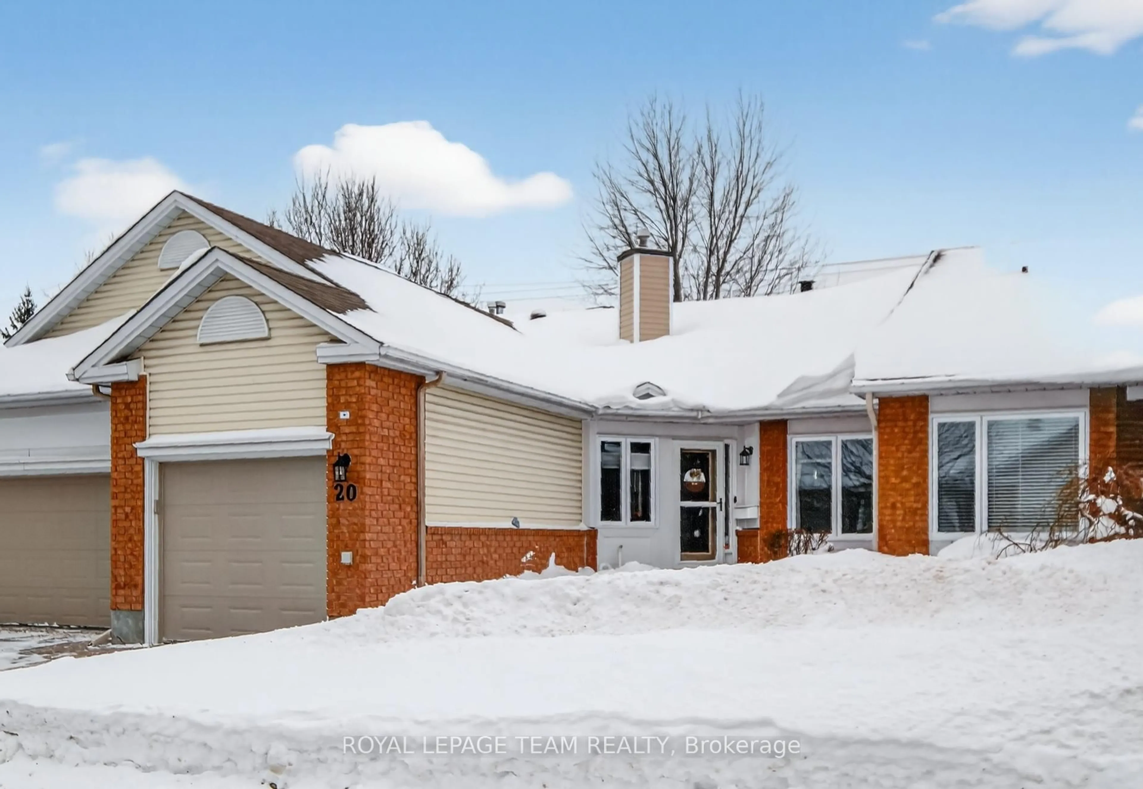 Home with brick exterior material, street for 20 RIVER OAKS Crt, Stittsville Ontario K2S 1L3