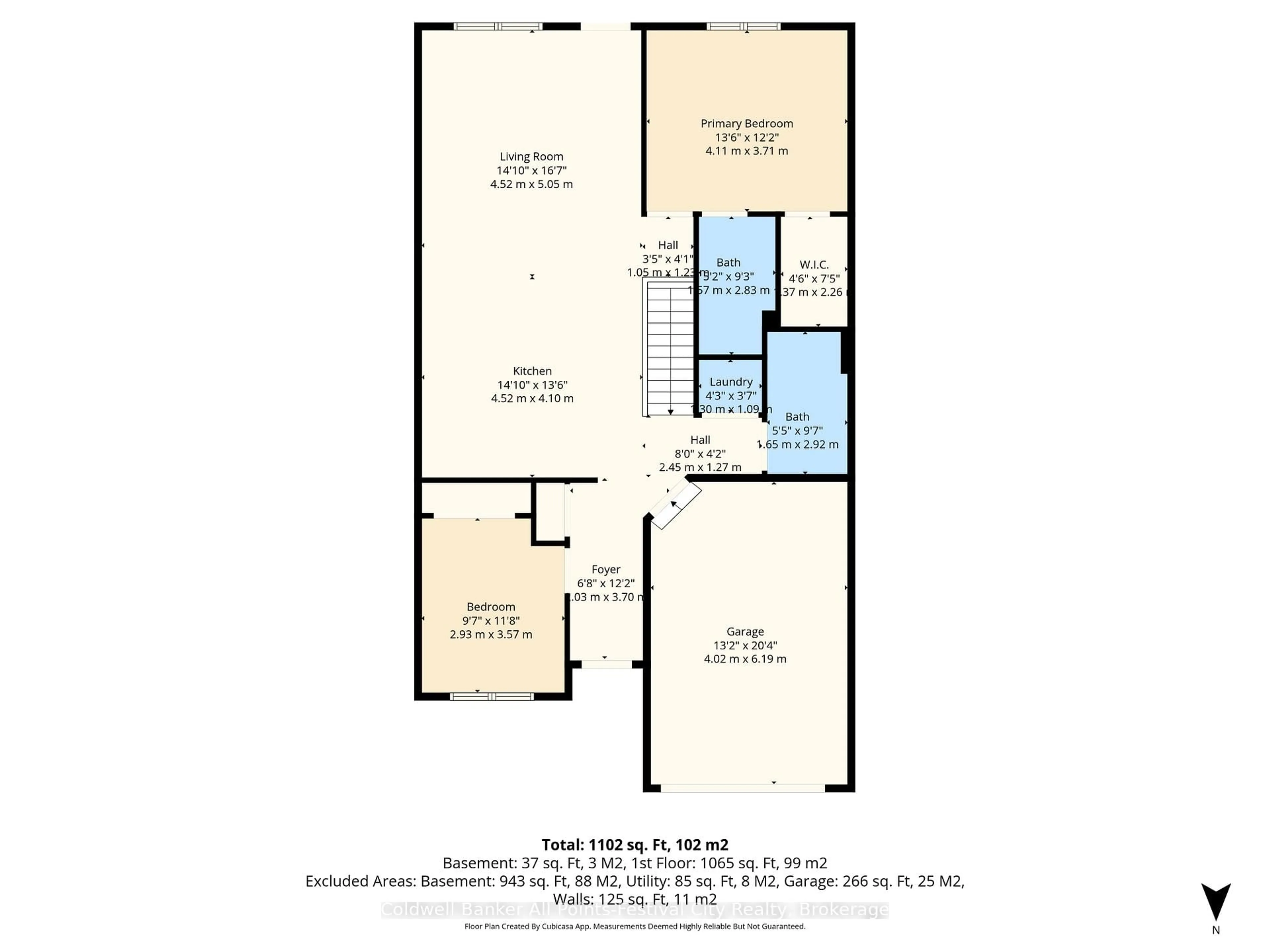 Floor plan for 206 Bennett St, Goderich Ontario N7A 4H5