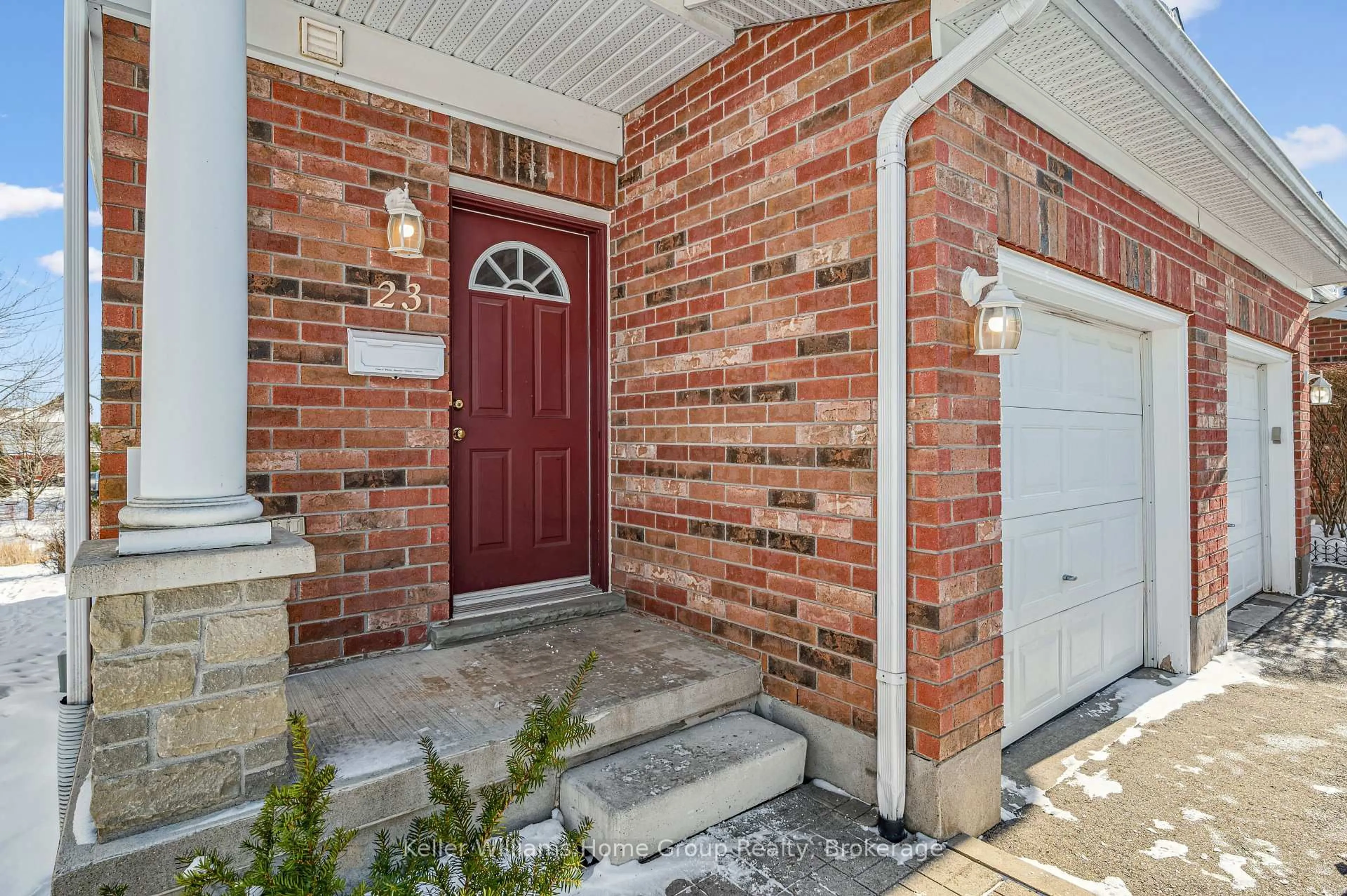 Home with brick exterior material, street for 151 Clairfields Dr #23, Guelph Ontario N1L 1P5