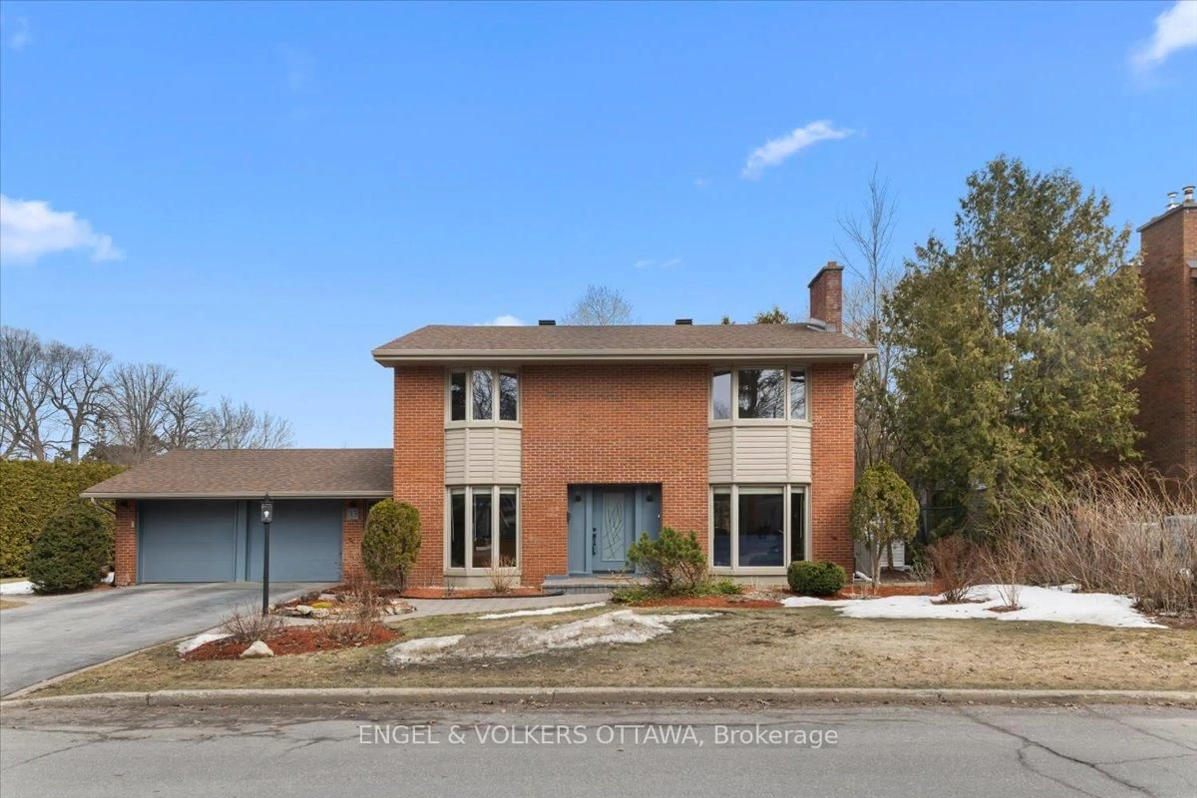 Home with brick exterior material, street for 33 Okanagan Dr, Ottawa Ontario K2H 7E9