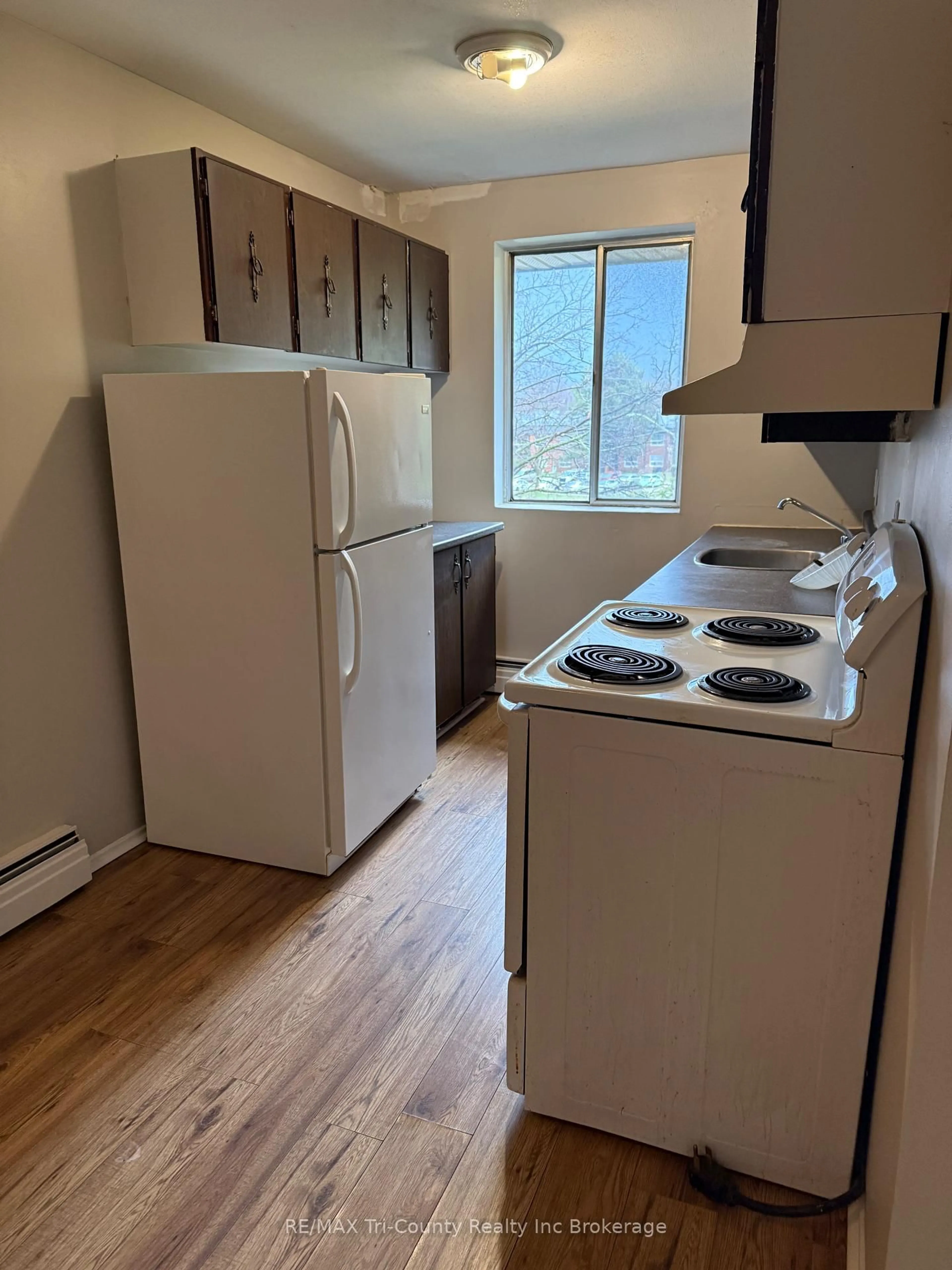 Standard kitchen, wood/laminate floor for 191 Lisgar Ave #302, Tillsonburg Ontario N4G 3L5