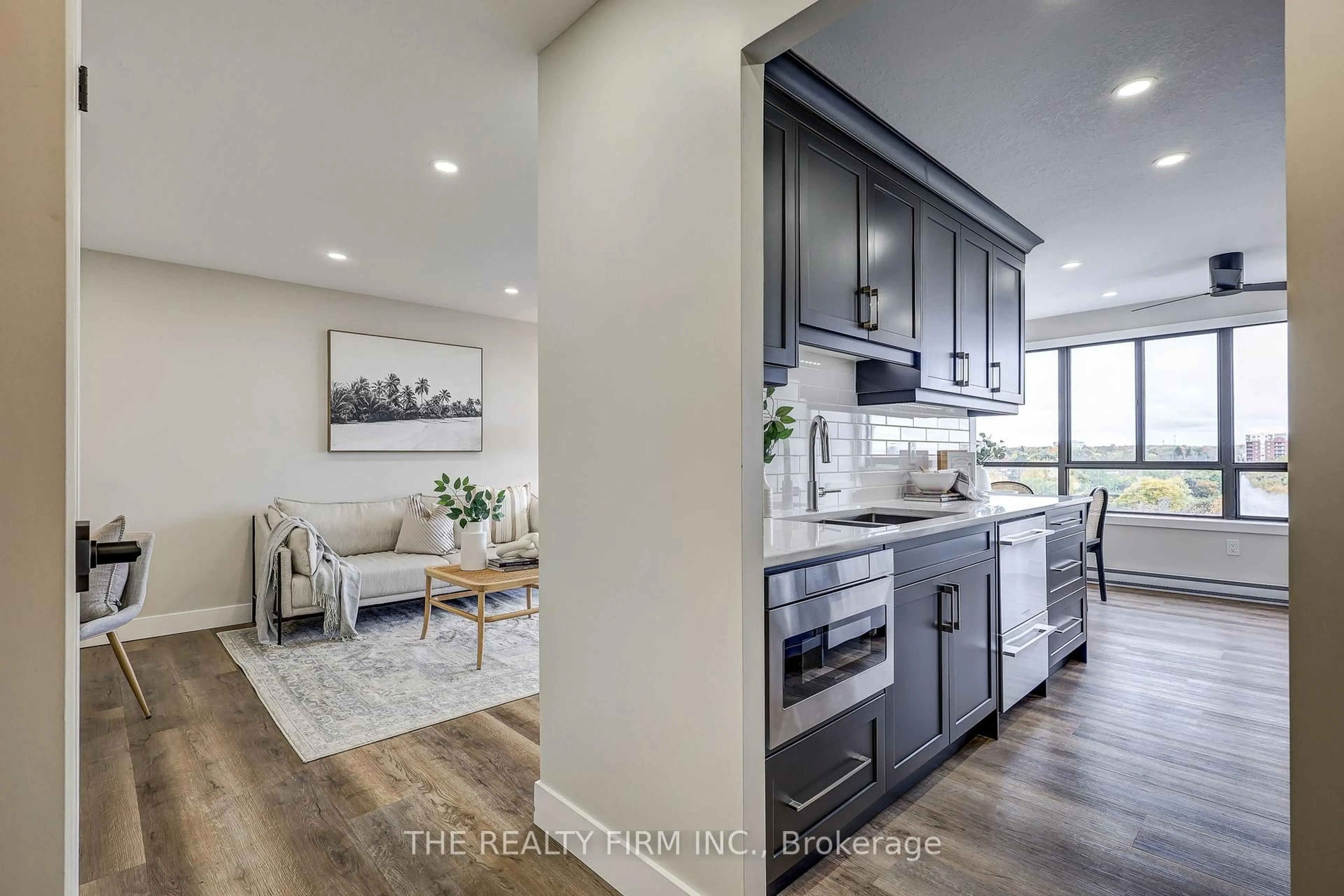 Open concept kitchen, unknown for 135 baseline Rd #910, London South Ontario N6J 4W4