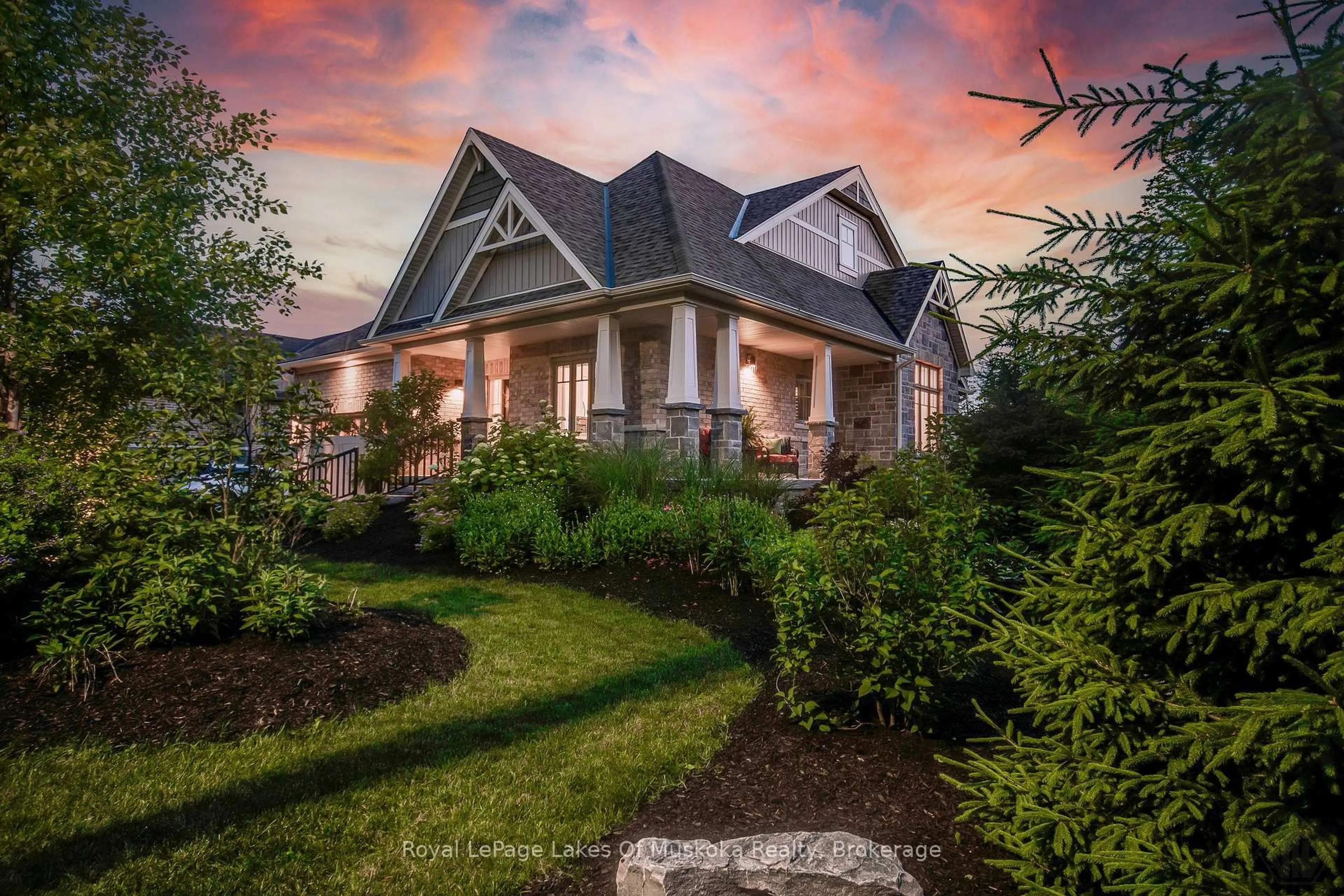 Home with brick exterior material, street for 75 SELKIRK Dr, Huntsville Ontario P1H 0C6