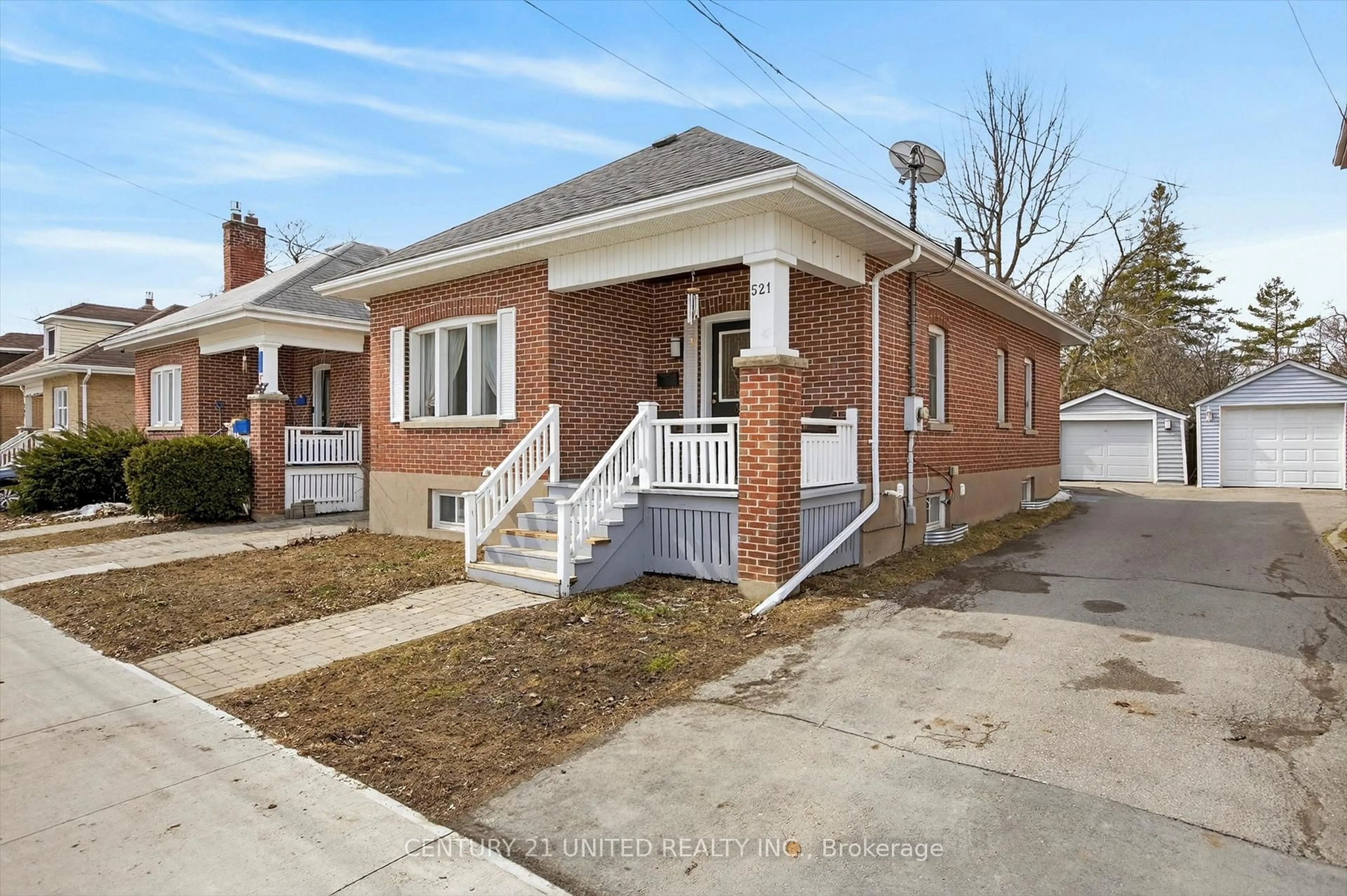 Home with brick exterior material, street for 521 Armour Rd, Peterborough Ontario K9H 1Y8
