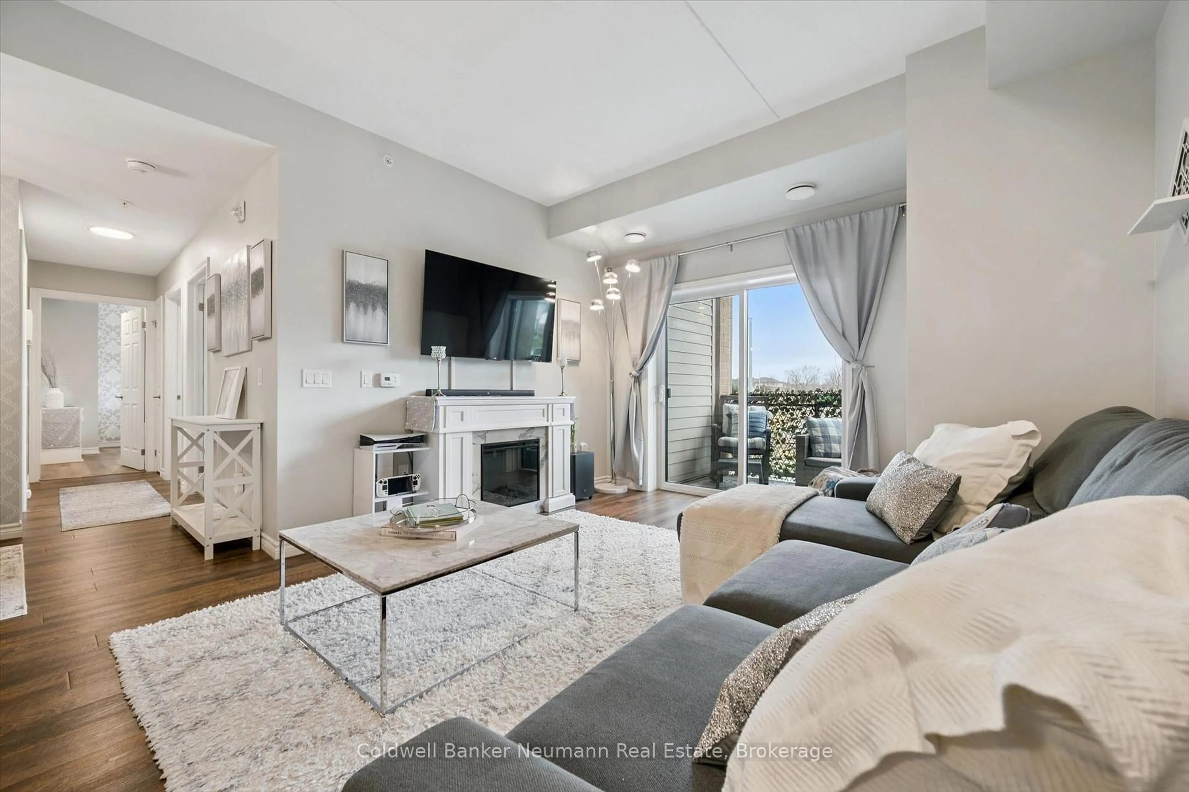 Living room with furniture, unknown for 7 Kay Cres #106, Guelph Ontario N1L 0P9